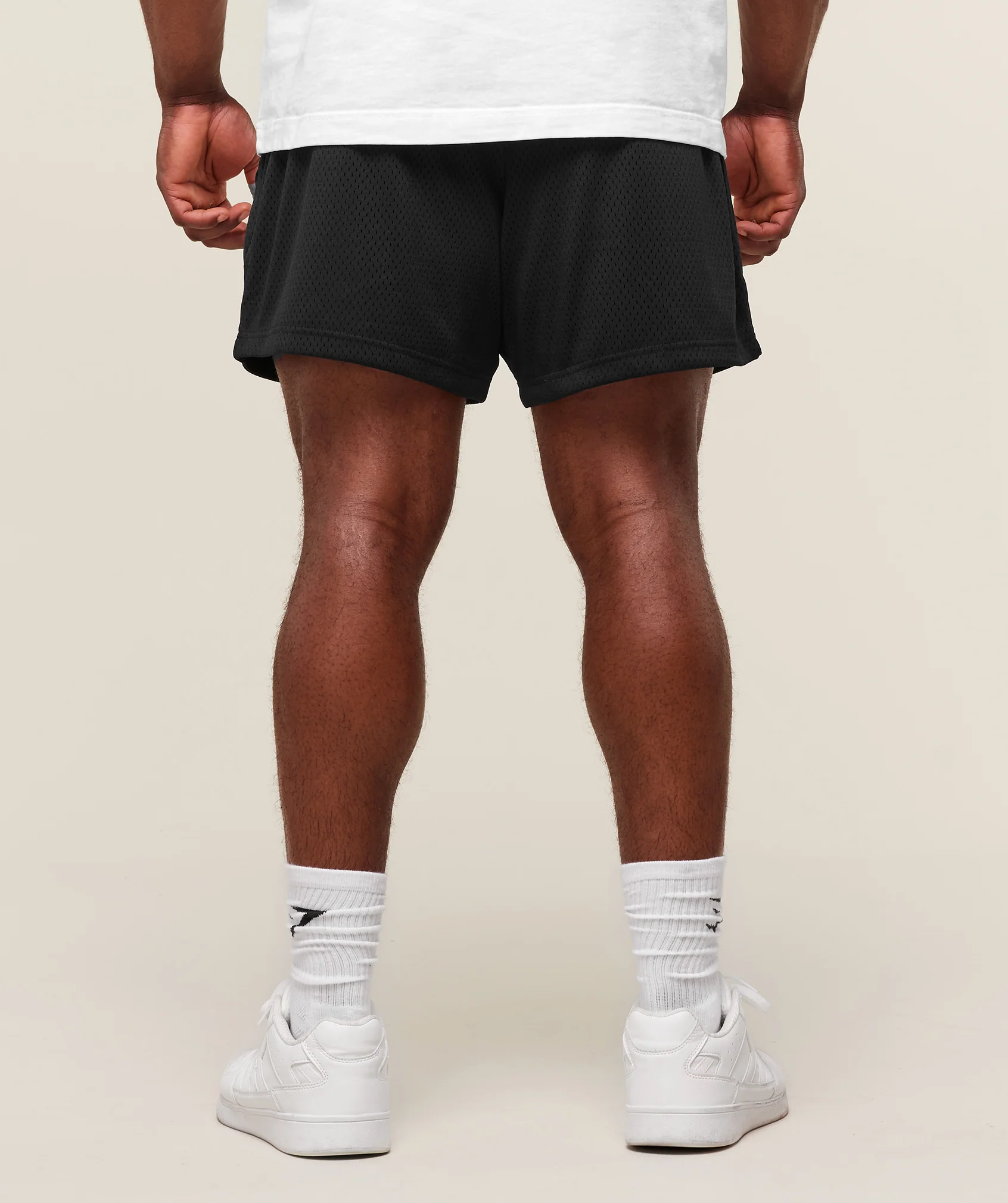 Gymshark Lifting Mesh 5" Shorts - Black - Image 2