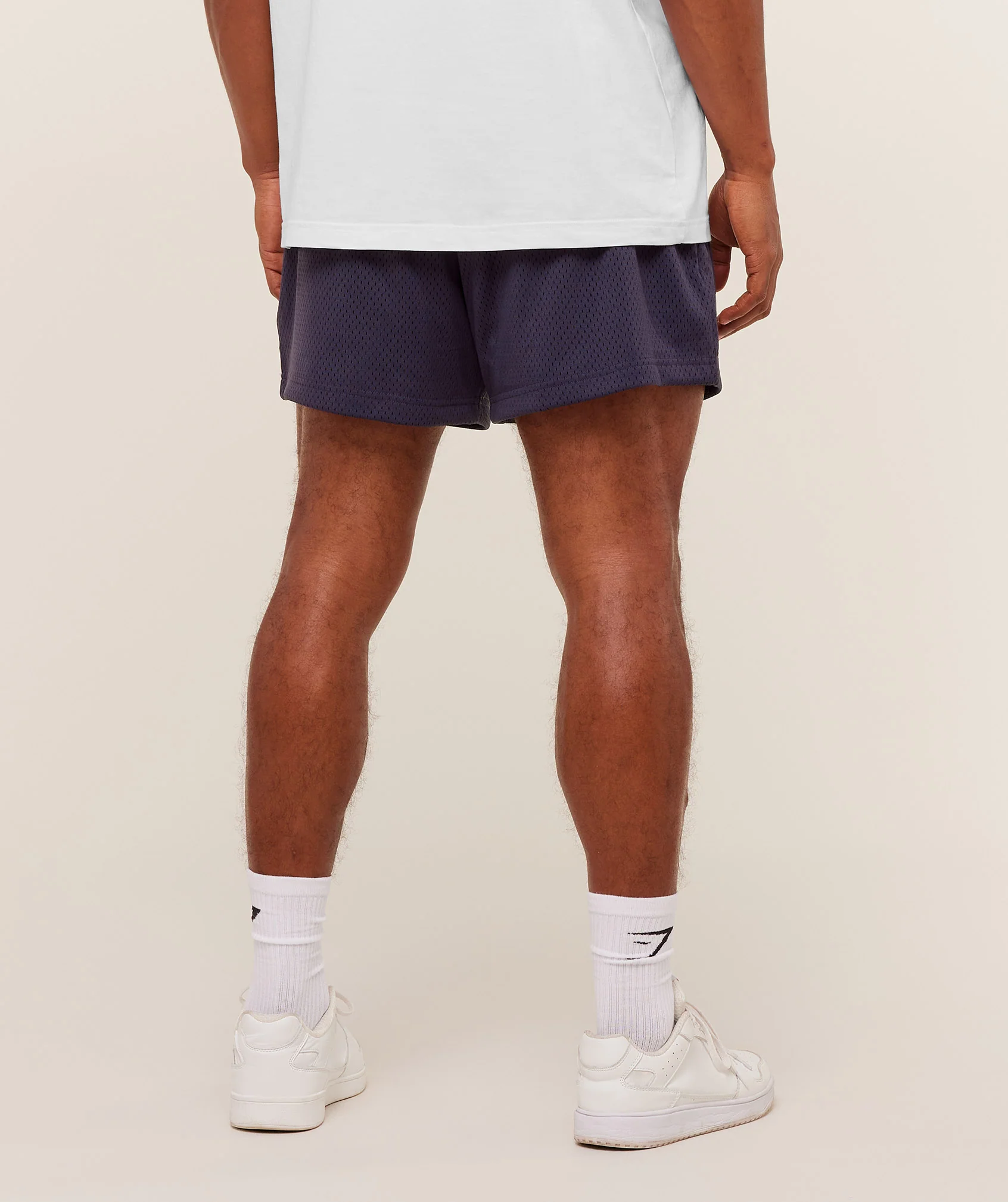 Gymshark Lifting Mesh 5" Shorts - Midnight Purple - Image 2