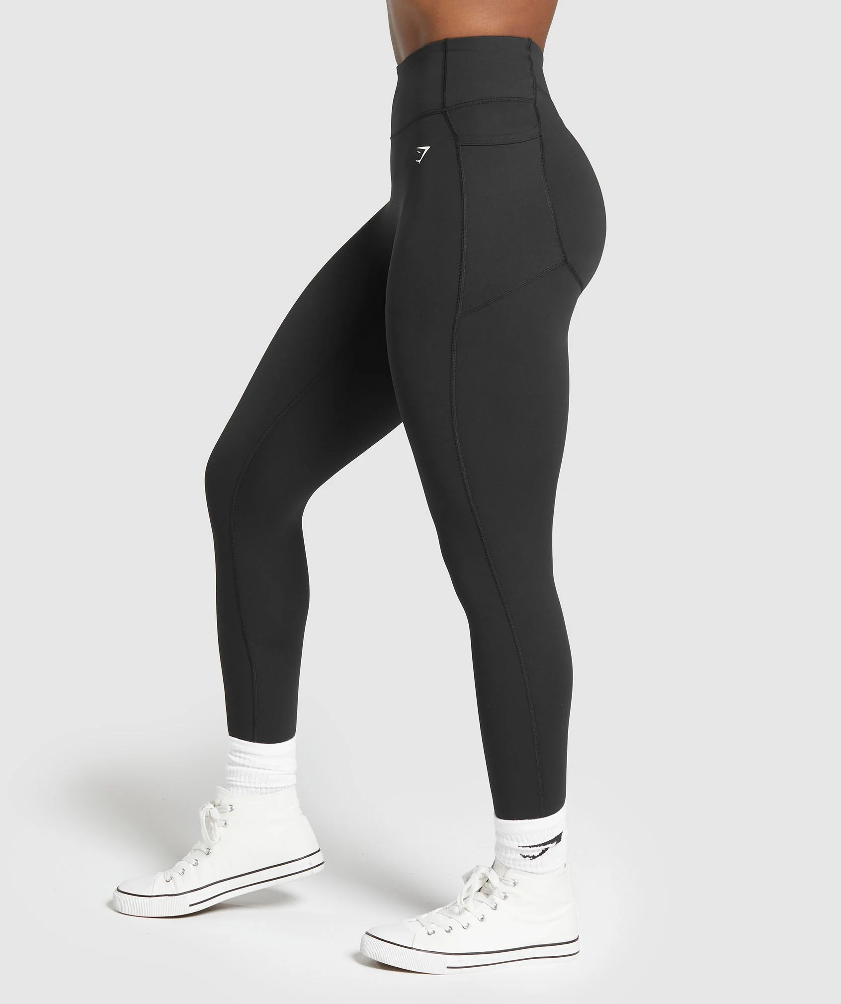 Gymshark Lifting Pocket Leggings - Black - Image 3