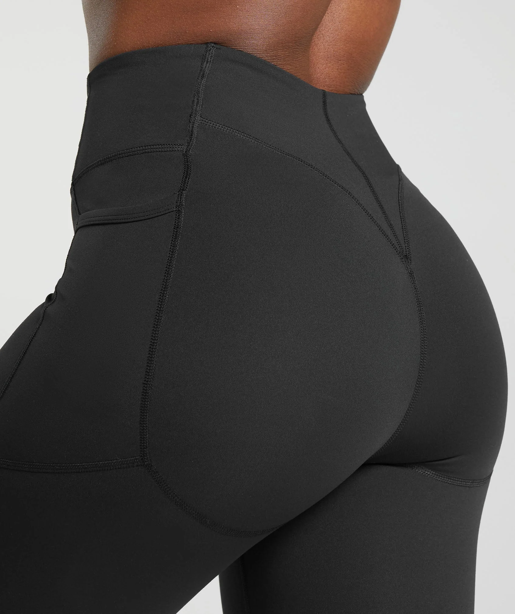 Gymshark Lifting Pocket Leggings - Black - Image 5