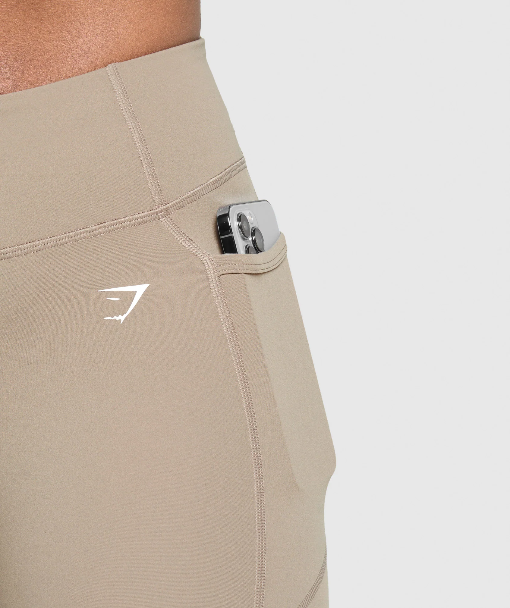 Gymshark Lifting Pocket Leggings - Lifestyle Brown - Image 5
