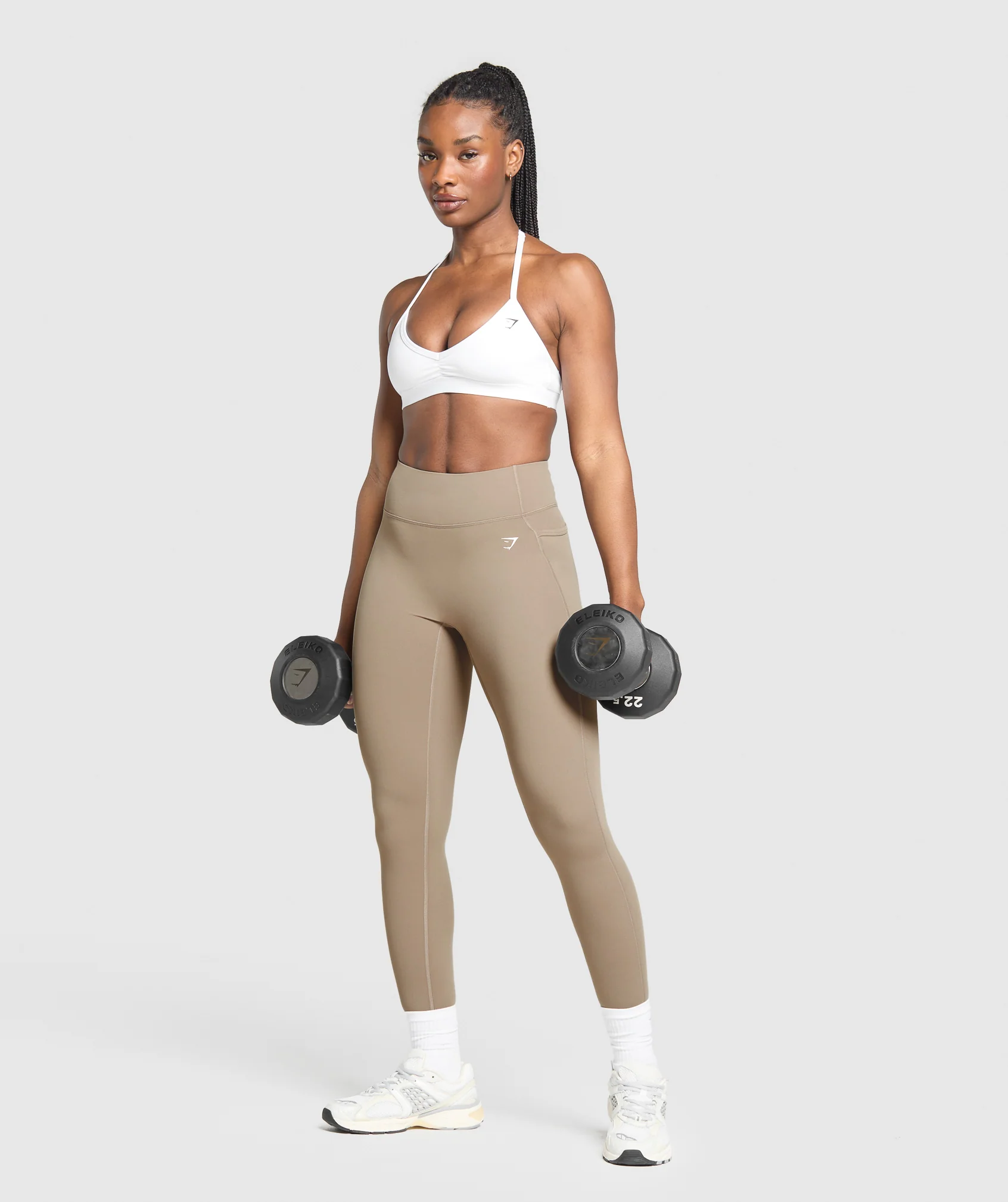 Gymshark Lifting Pocket Leggings - Lifestyle Brown - Image 6