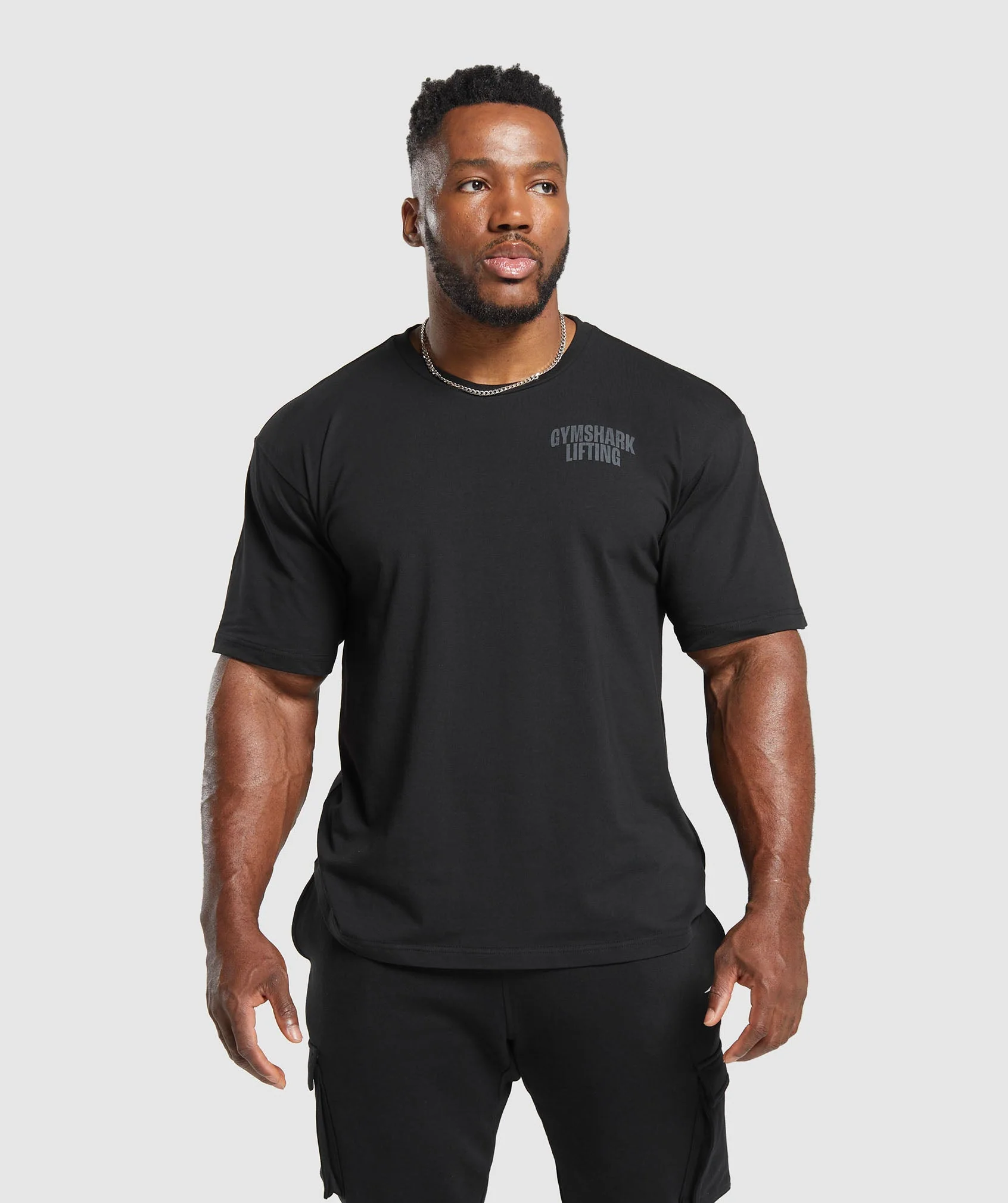Gymshark Lifting T-Shirt - Black - Image 2