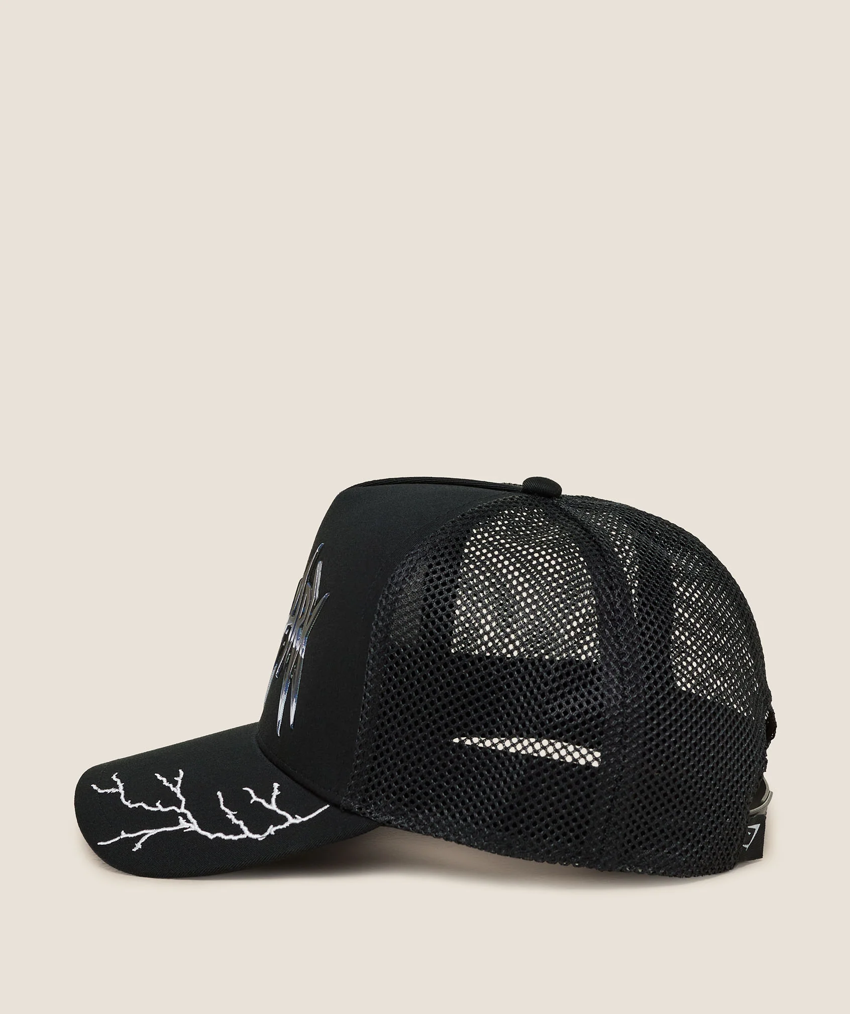 Gymshark Lightning Graphic Trucker Cap - GS Black - Image 2