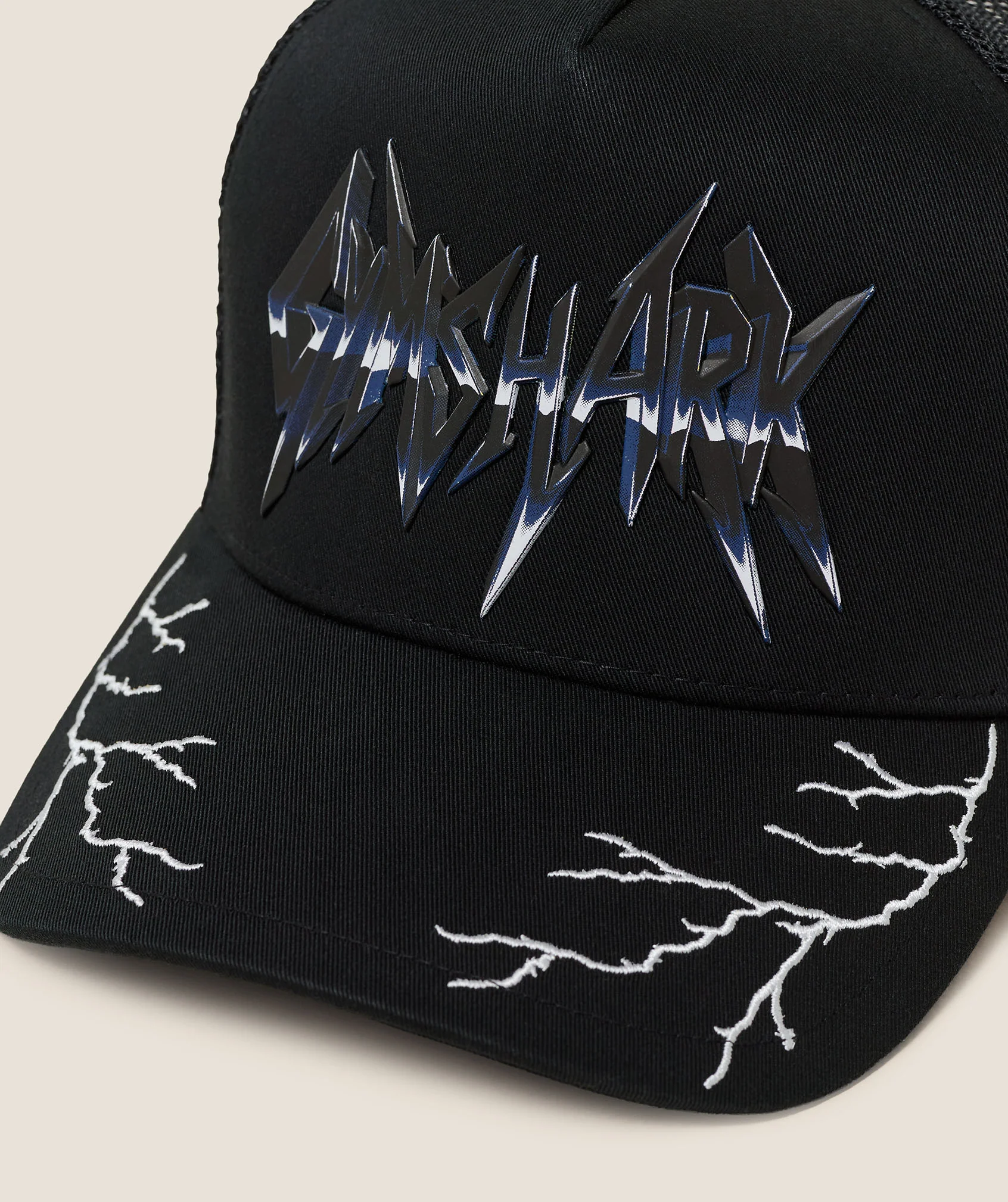 Gymshark Lightning Graphic Trucker Cap - GS Black - Image 3