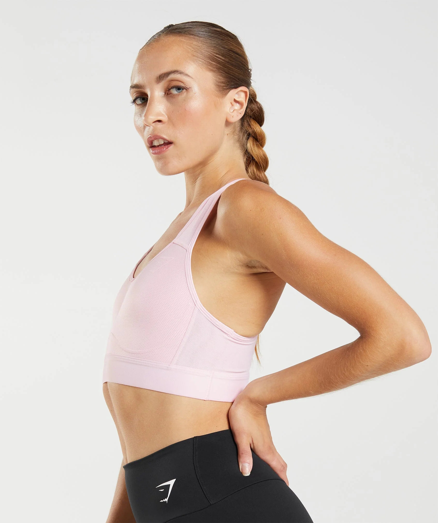 Gymshark Lightweight High Support Sports Bra - Sweet Pink - Image 3