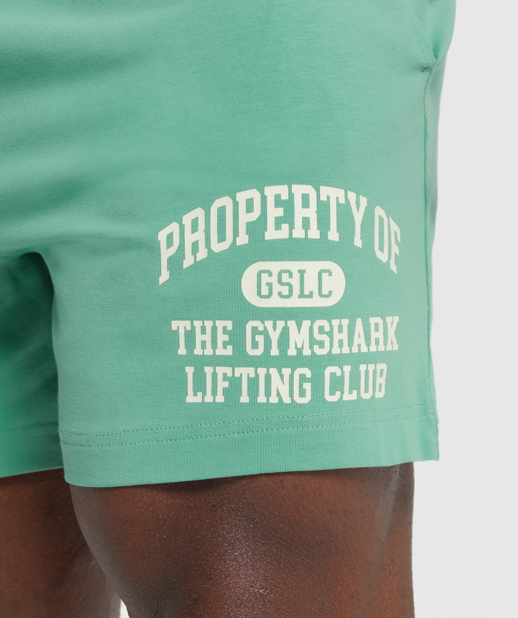 Gymshark Lightweight Jersey Shorts - Lagoon Green - Image 5