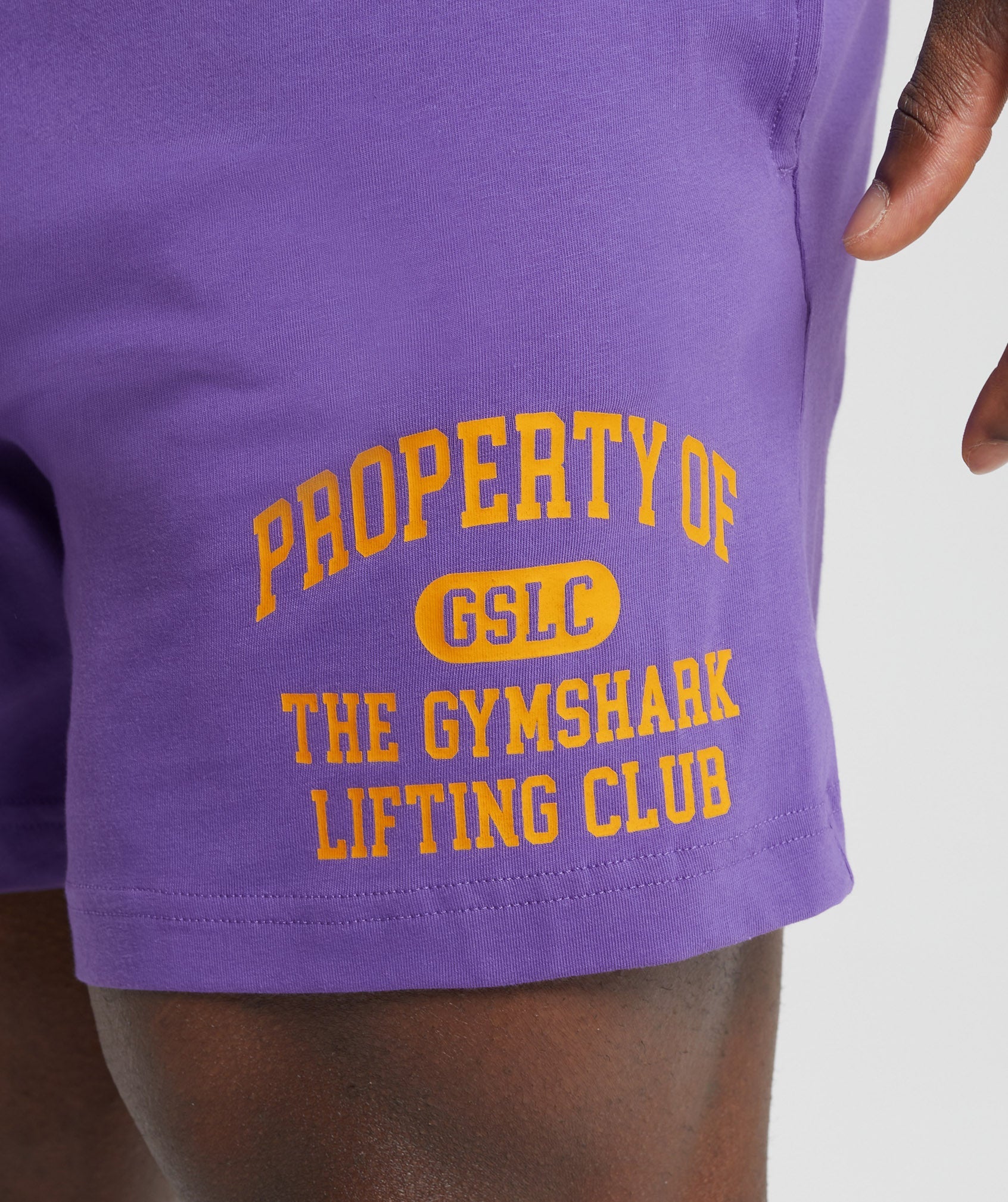 Gymshark Lightweight Jersey Shorts - Stellar Purple - Image 7