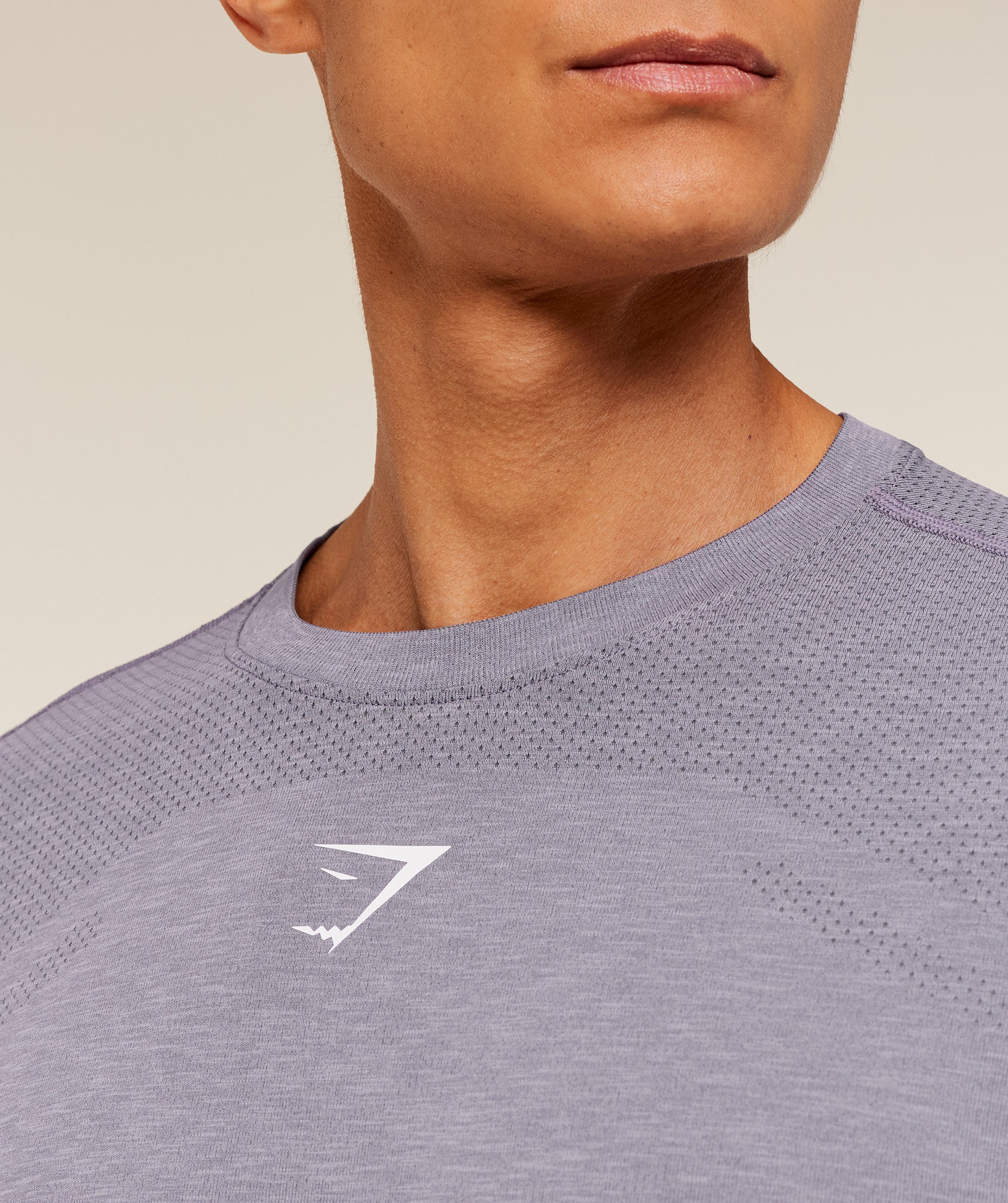 Gymshark Lightweight Seamless T-Shirt - GS Fog Purple/ Marl - Image 7