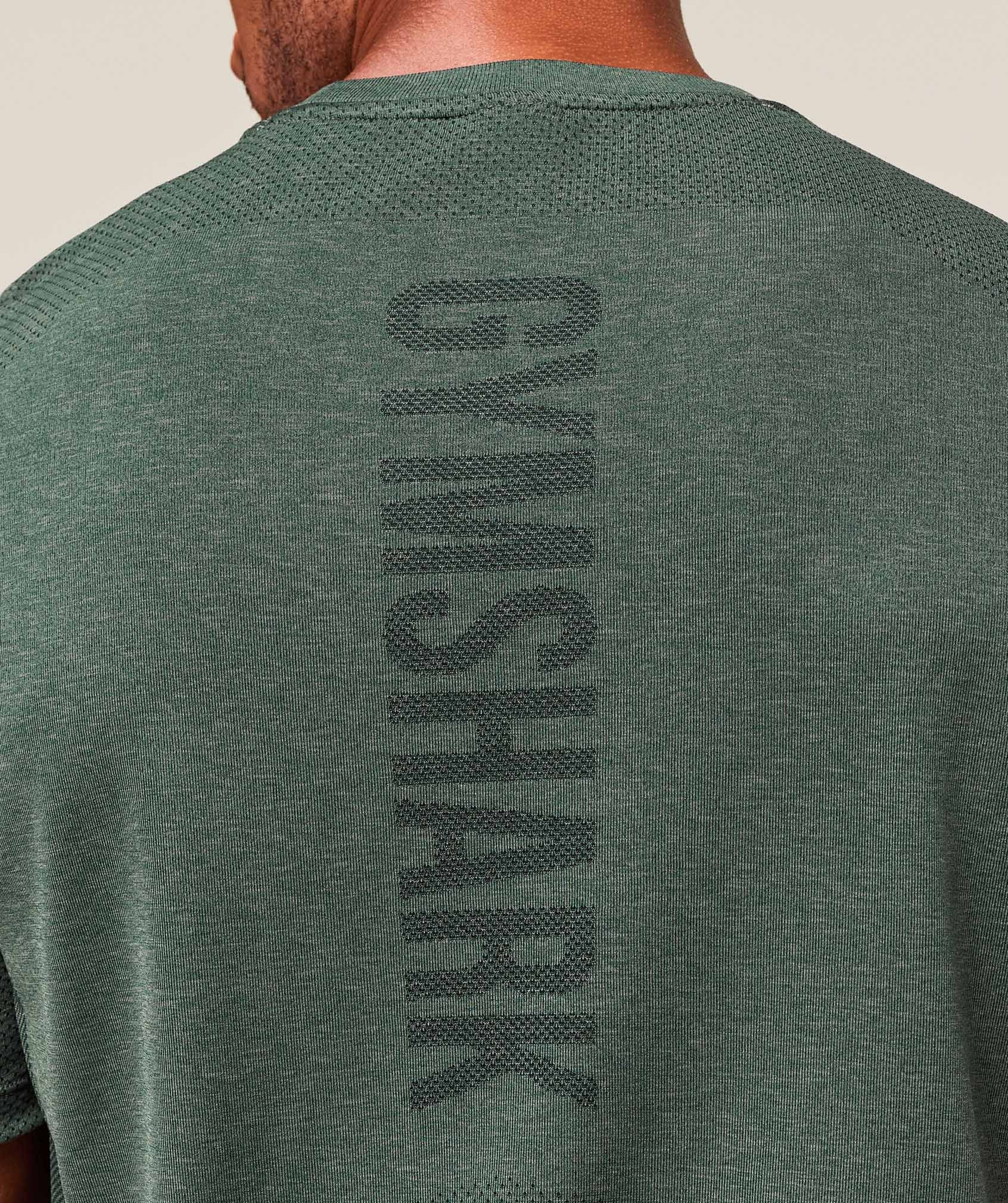 Gymshark Lightweight Seamless T-Shirt - Chalk Green/Base Green - Image 5