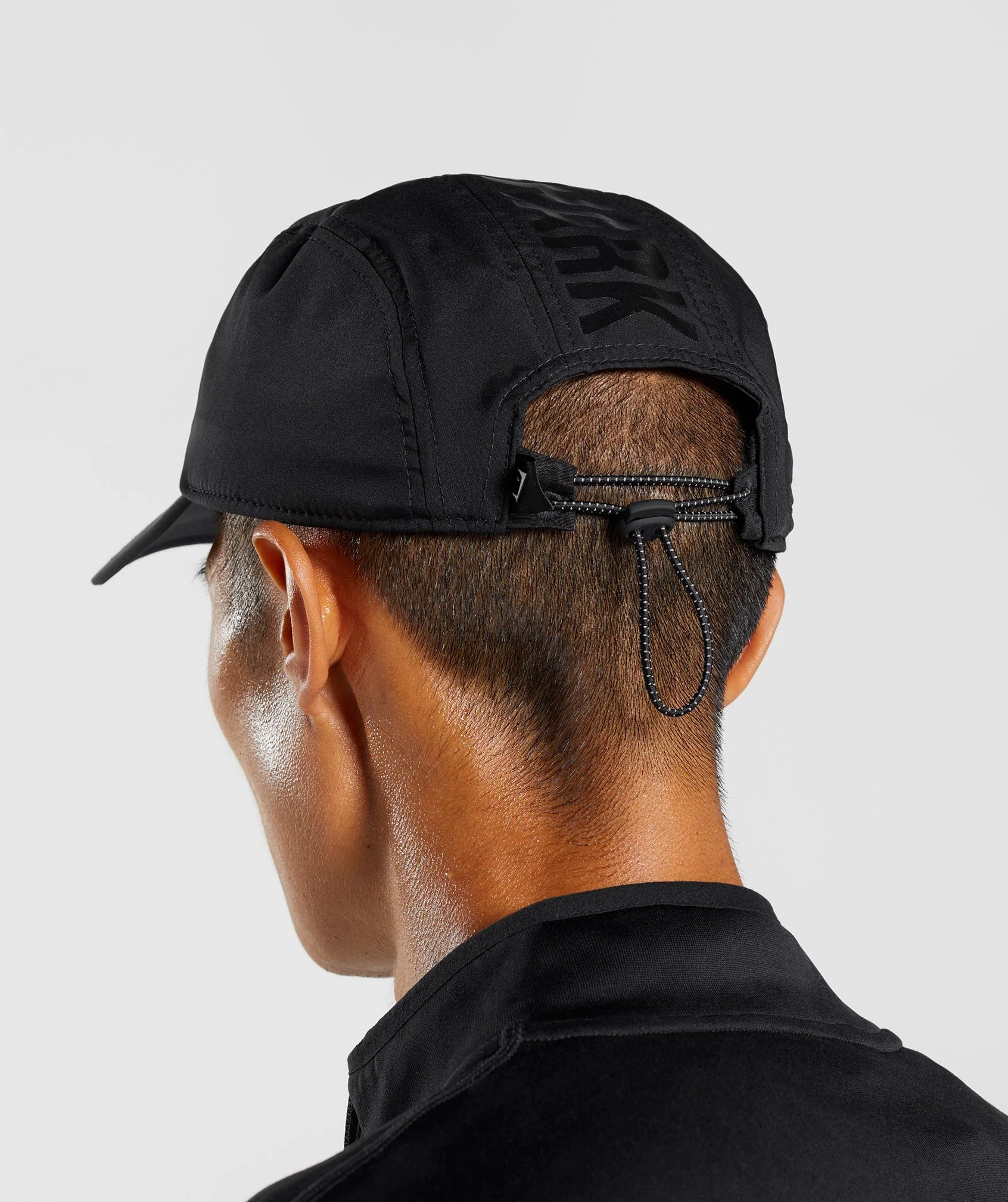 Gymshark Logo 5 Panel Cap - Black - Image 3