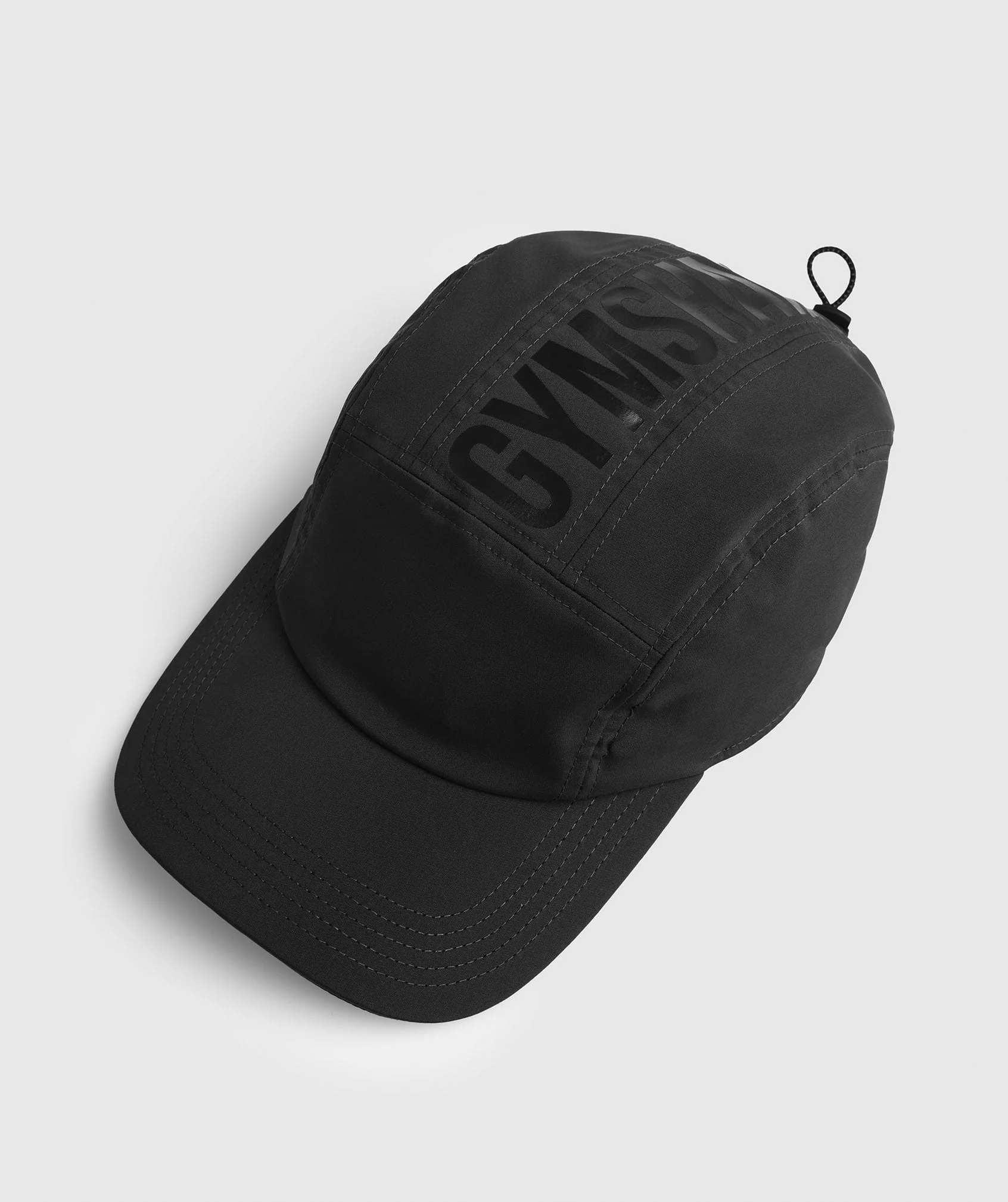 Gymshark Logo 5 Panel Cap - Black - Image 6