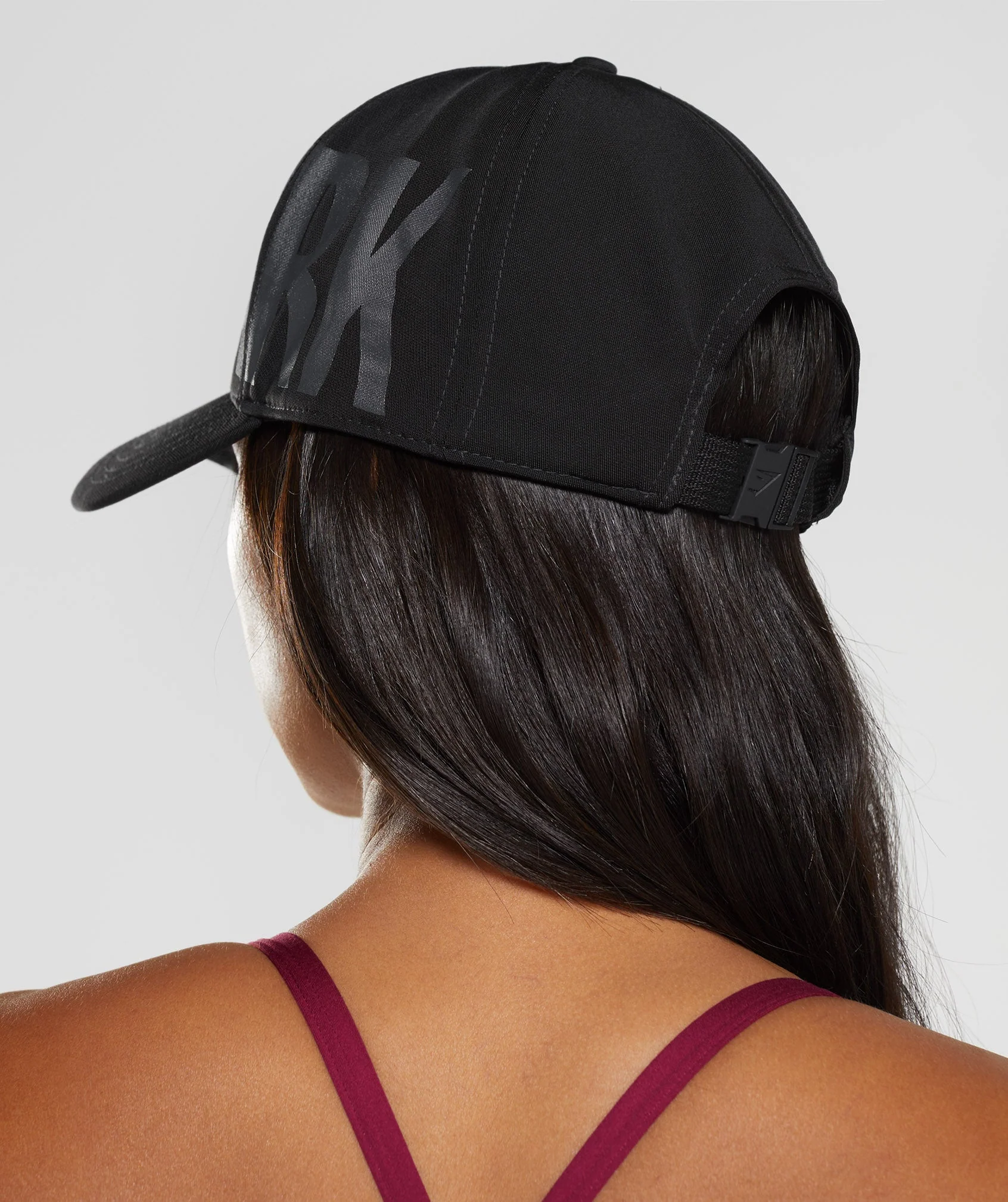Gymshark Logo Trucker Cap - Black - Image 2