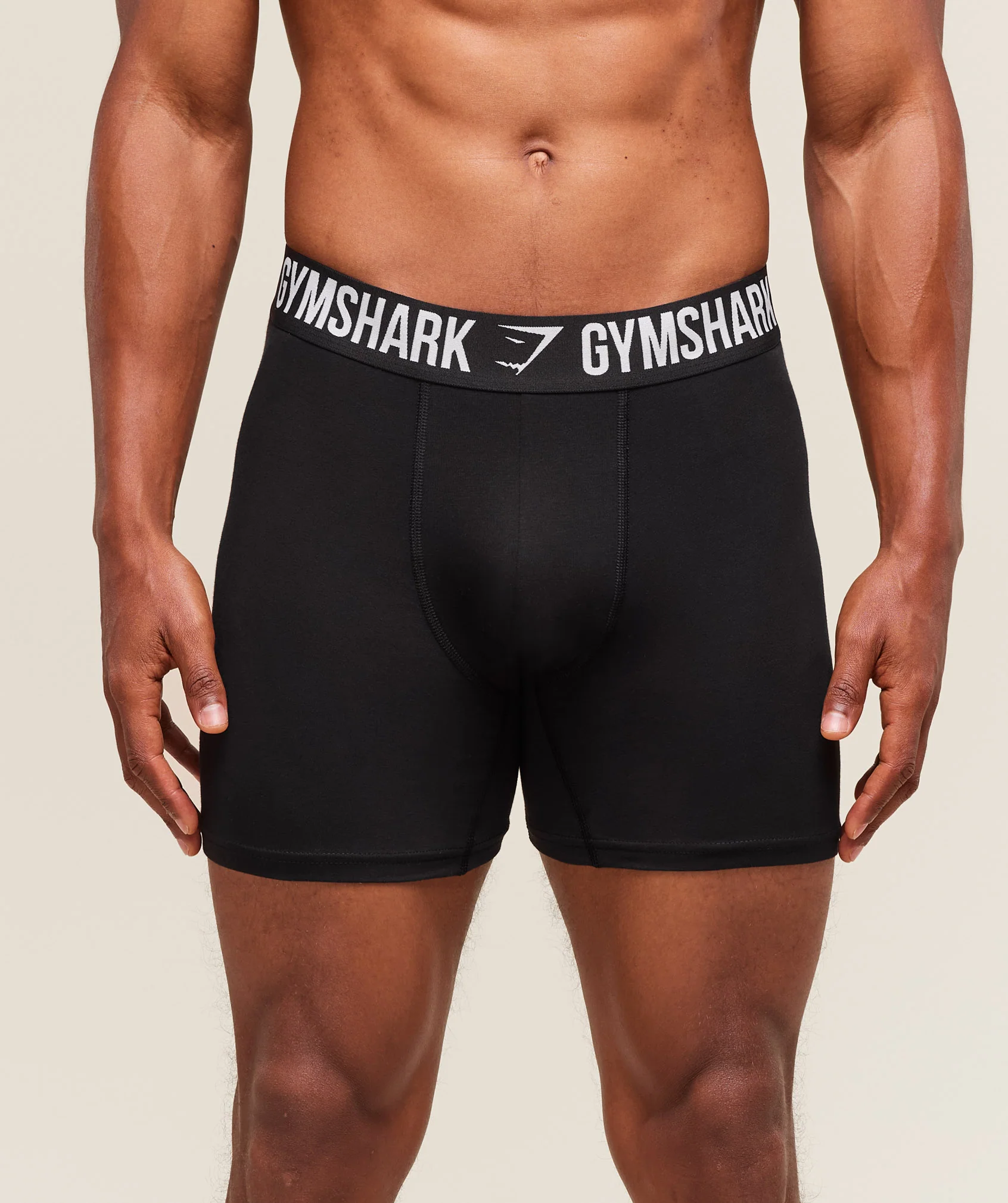 Gymshark Long Boxer Brief 3PK - Denim Grey/Titanium Blue/Black
