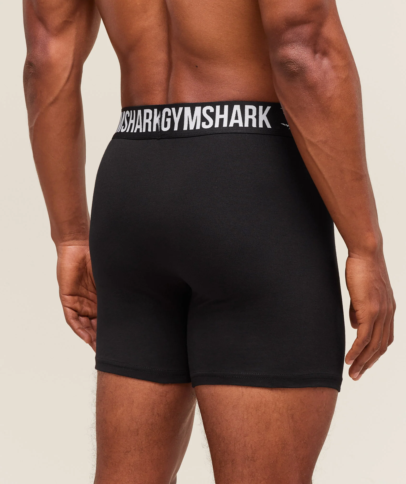 Gymshark Long Boxer Brief 3PK - Denim Grey/Titanium Blue/Black - Image 5