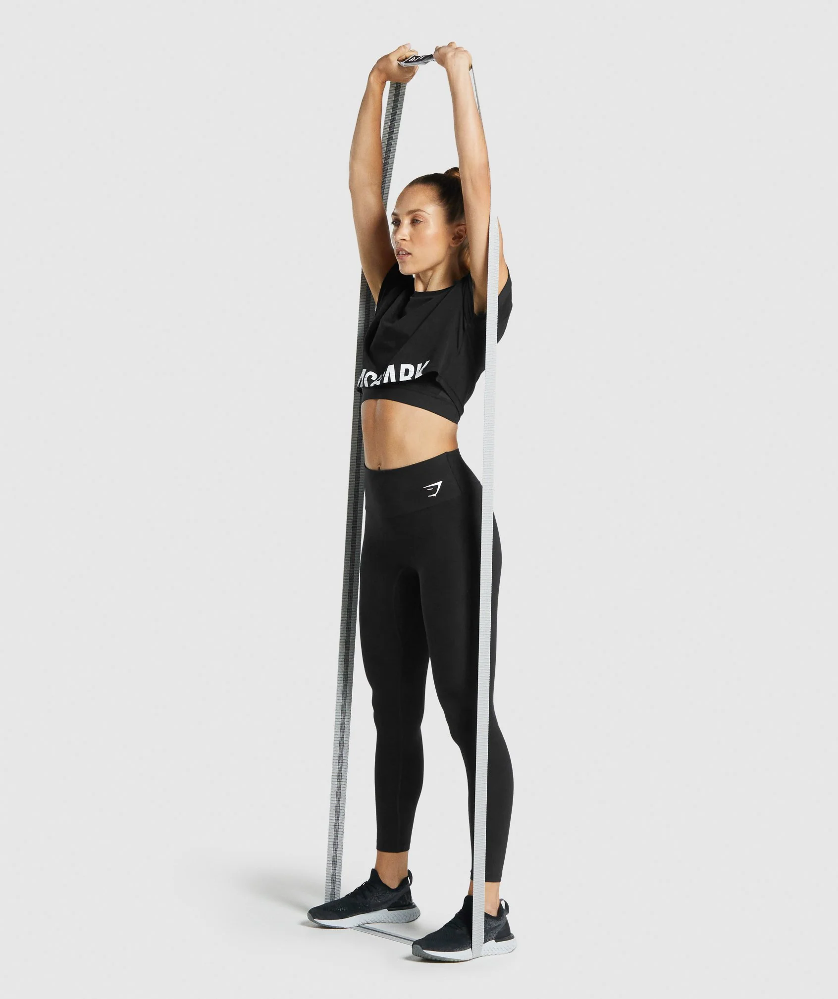 Gymshark Long Light Resistance Band - Light Grey - Image 4