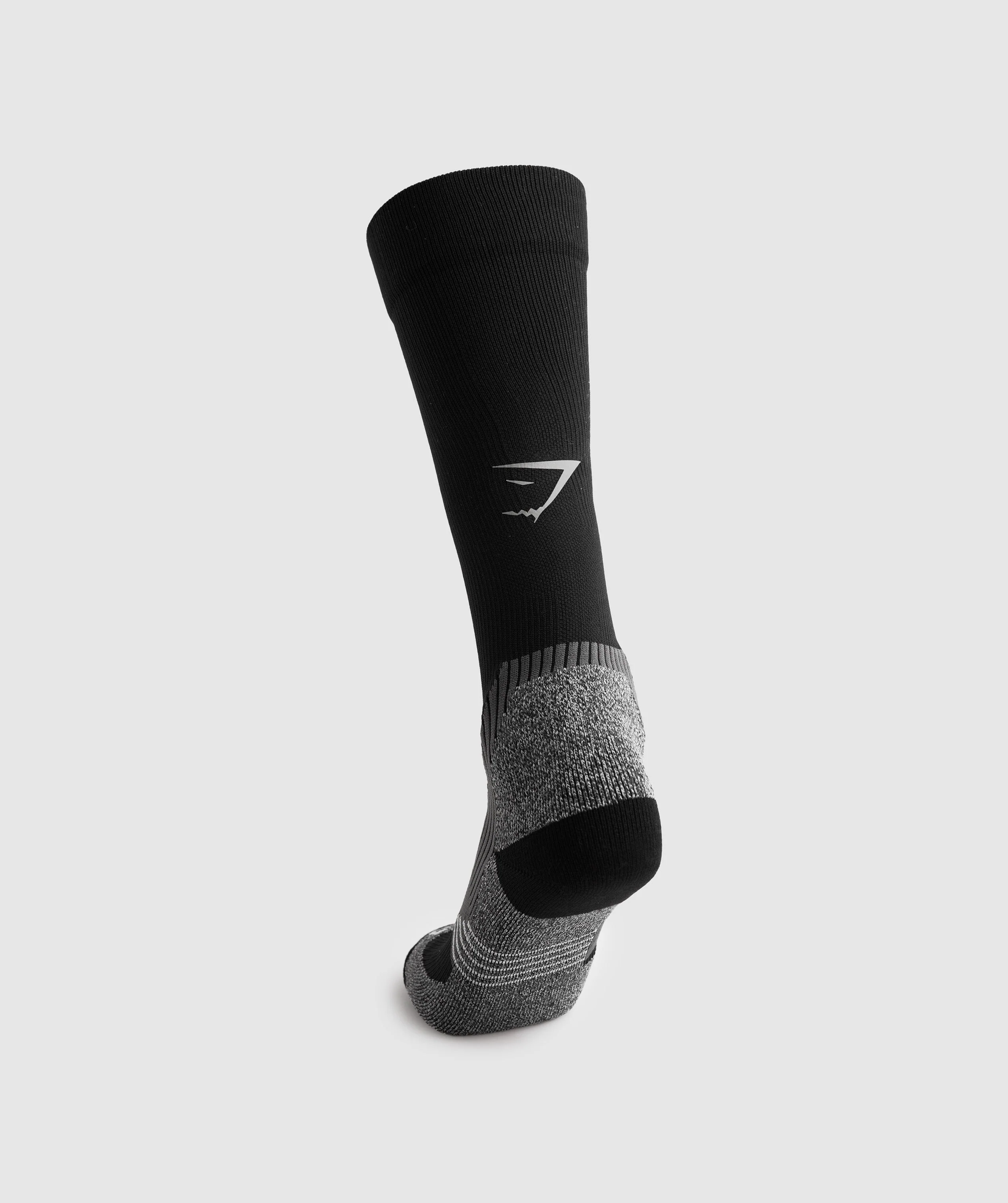 Gymshark Long Performance Socks - Black - Image 2