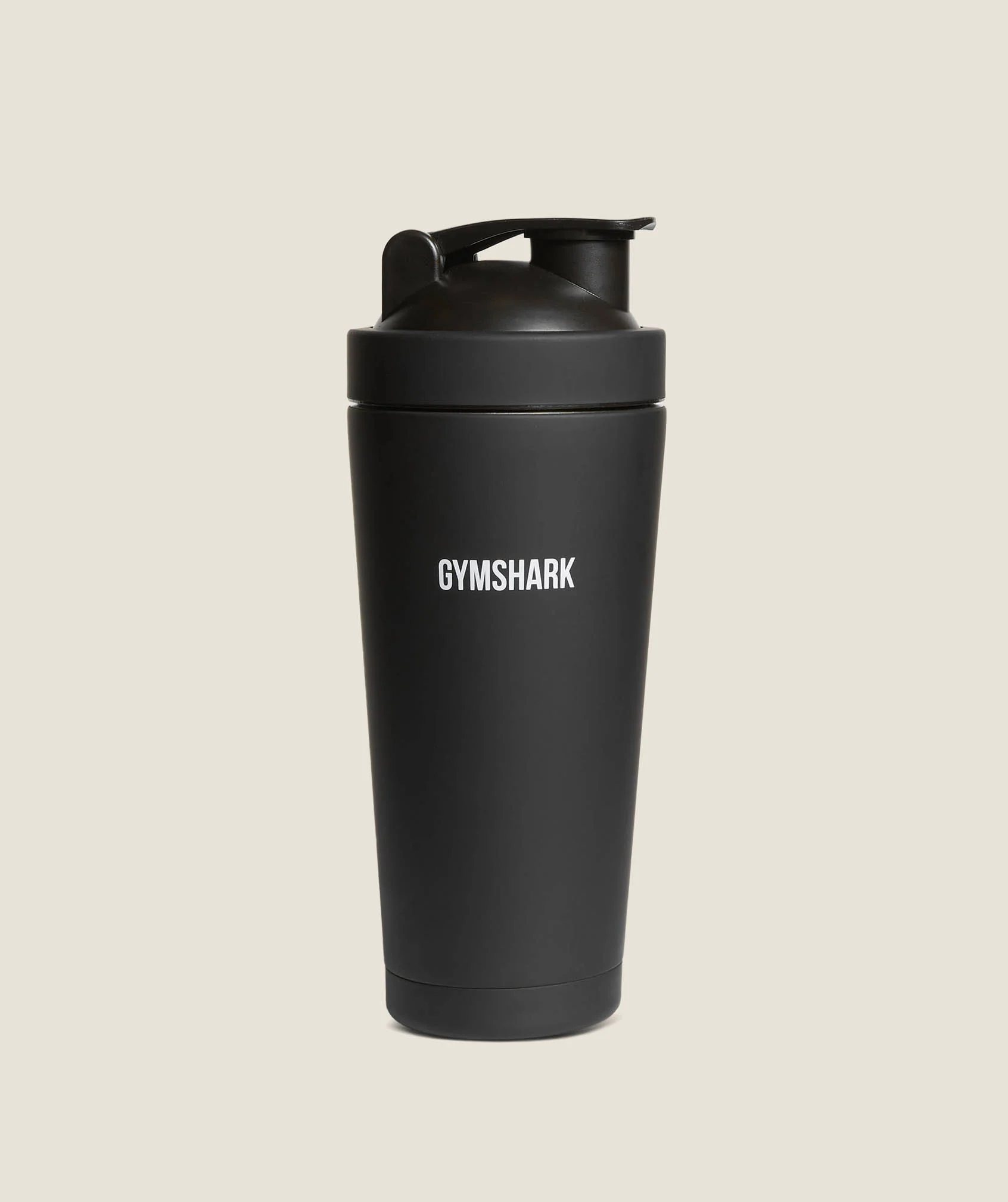Gymshark Matte Metal Shaker - Black - Image 2