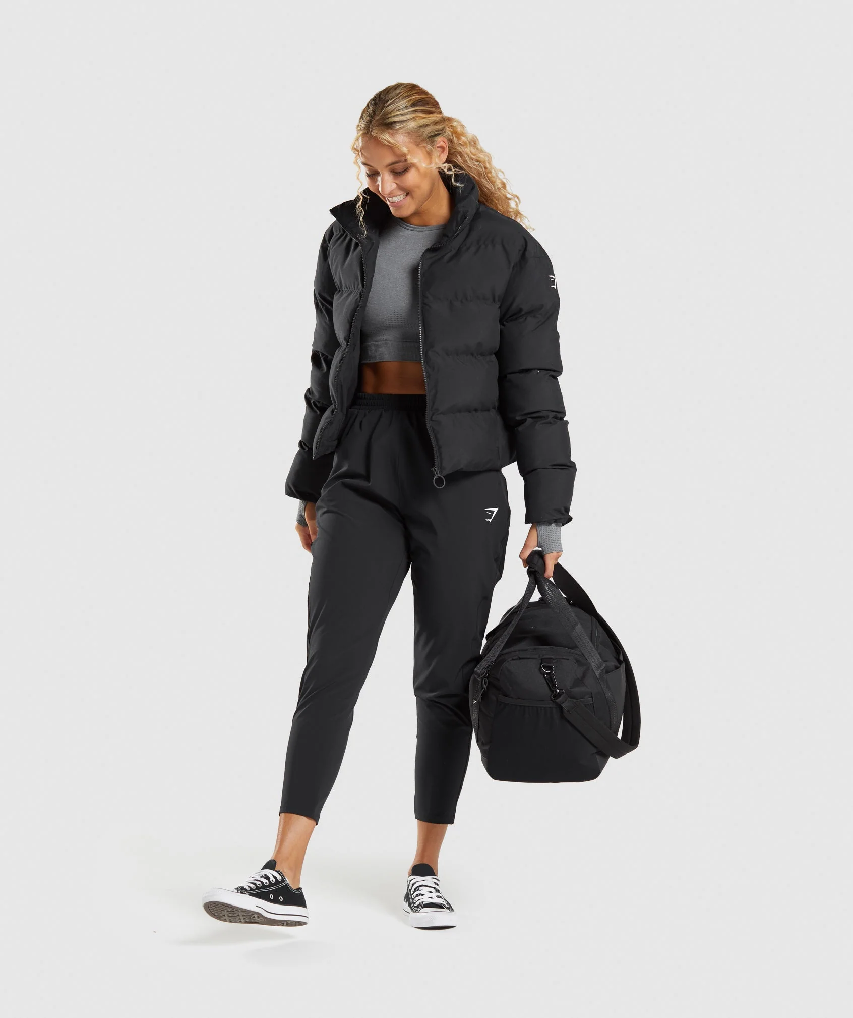 Gymshark Maximise Track Joggers - Black - Image 6