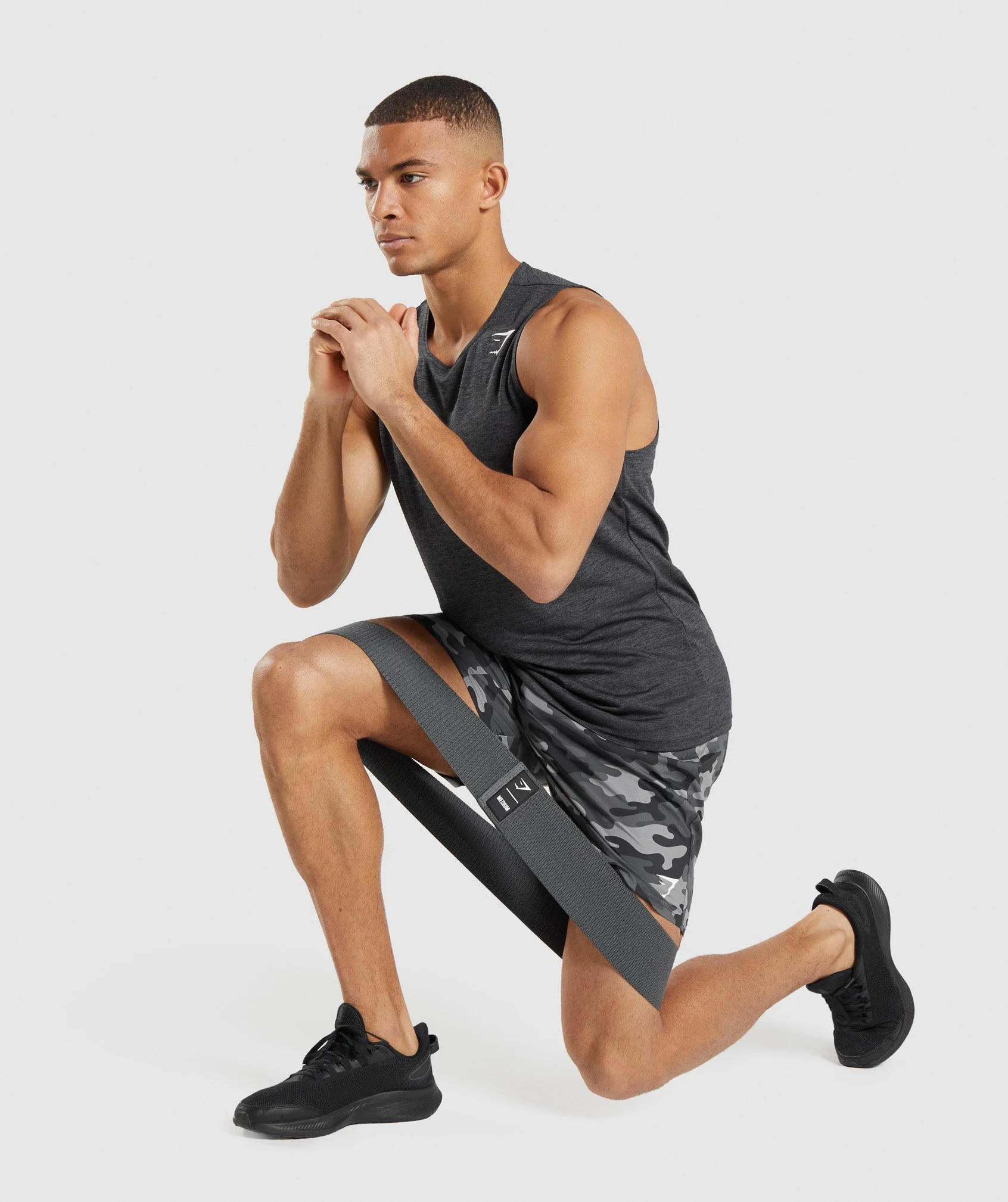 Gymshark Medium Glute Band - Charcoal Grey - Image 6