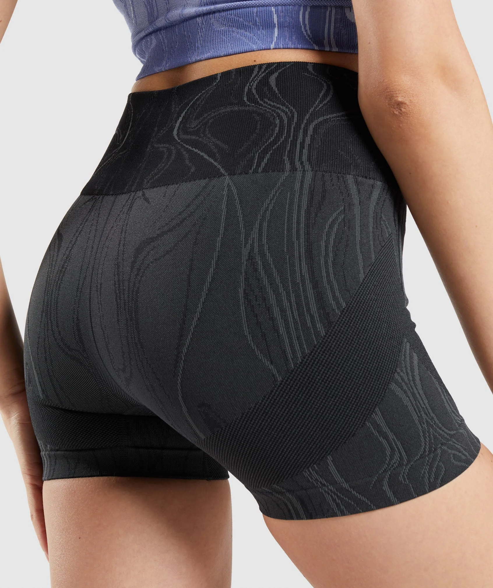 Gymshark Mercury Seamless Shorts - Black - Image 5