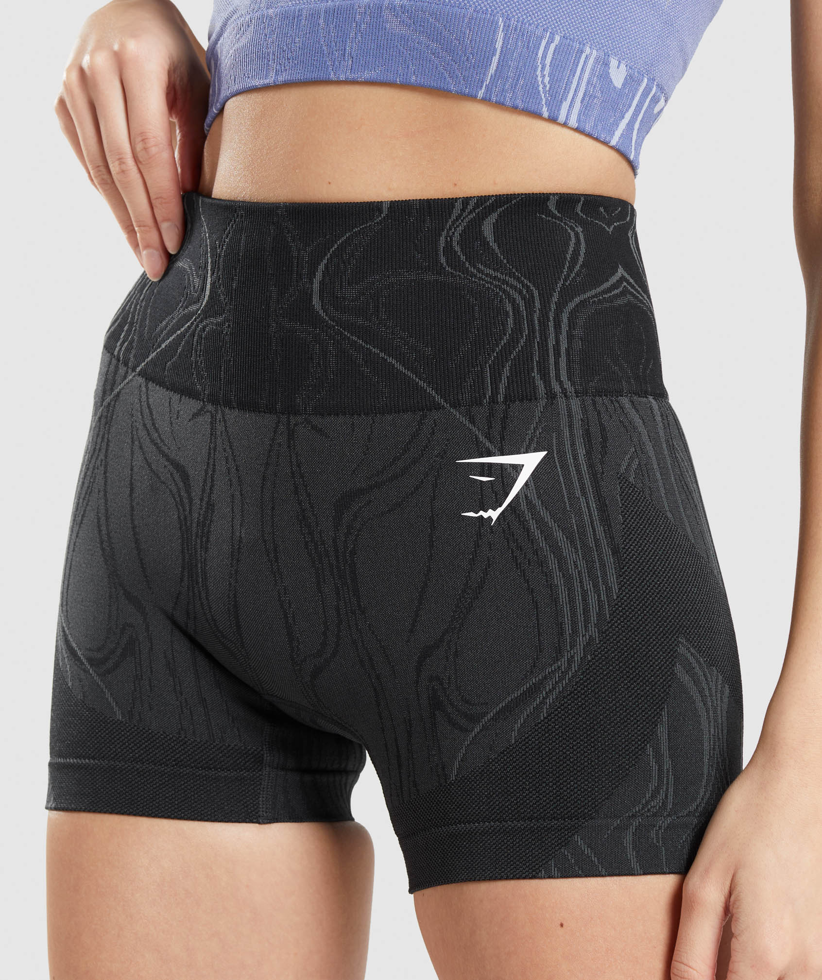 Gymshark Mercury Seamless Shorts - Black - Image 6
