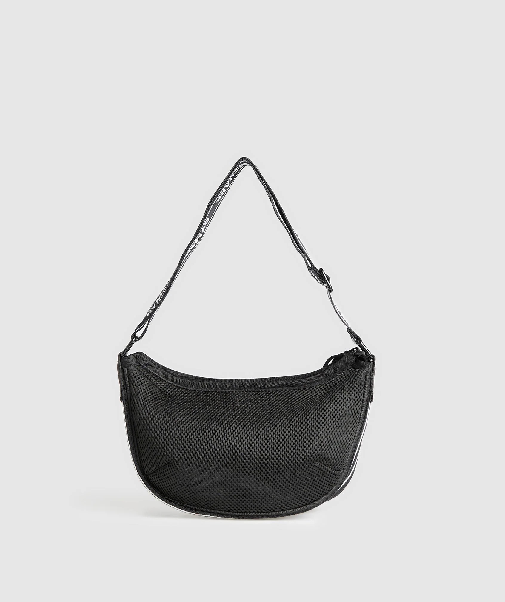 Gymshark Mesh Shoulder Bag - Black - Image 2
