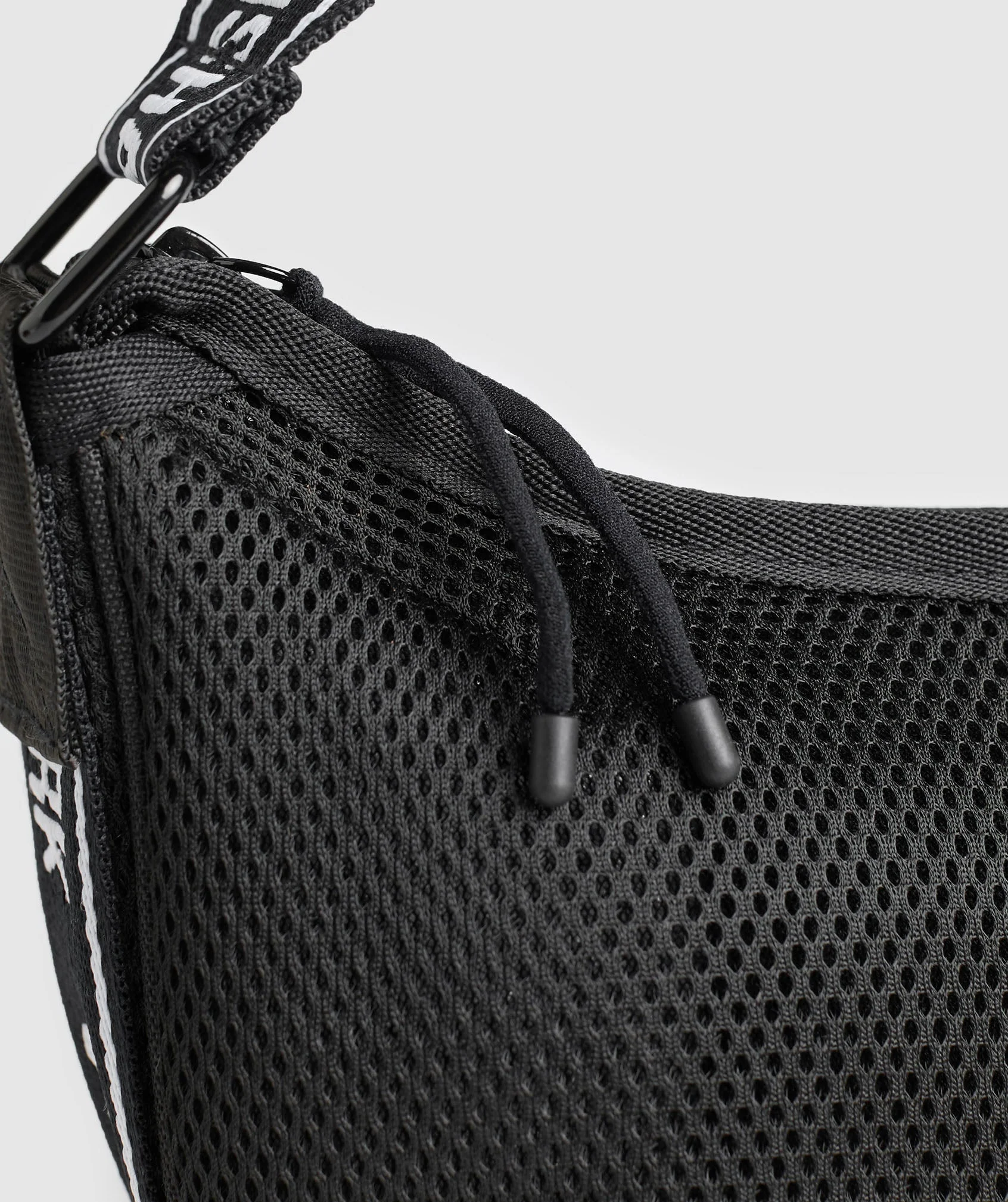 Gymshark Mesh Shoulder Bag - Black - Image 5