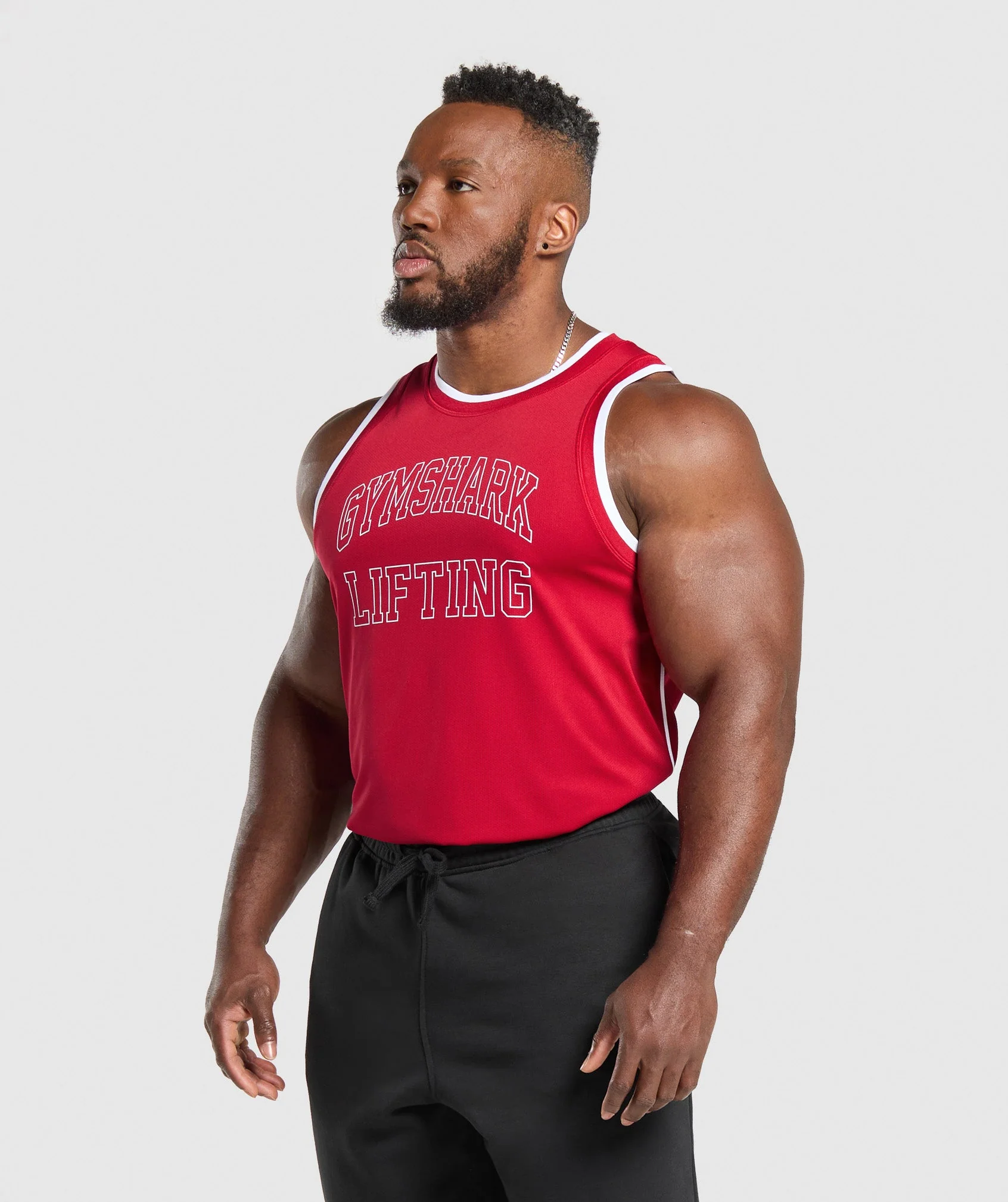 Gymshark Mesh Tank - Conditioning Red - Image 3