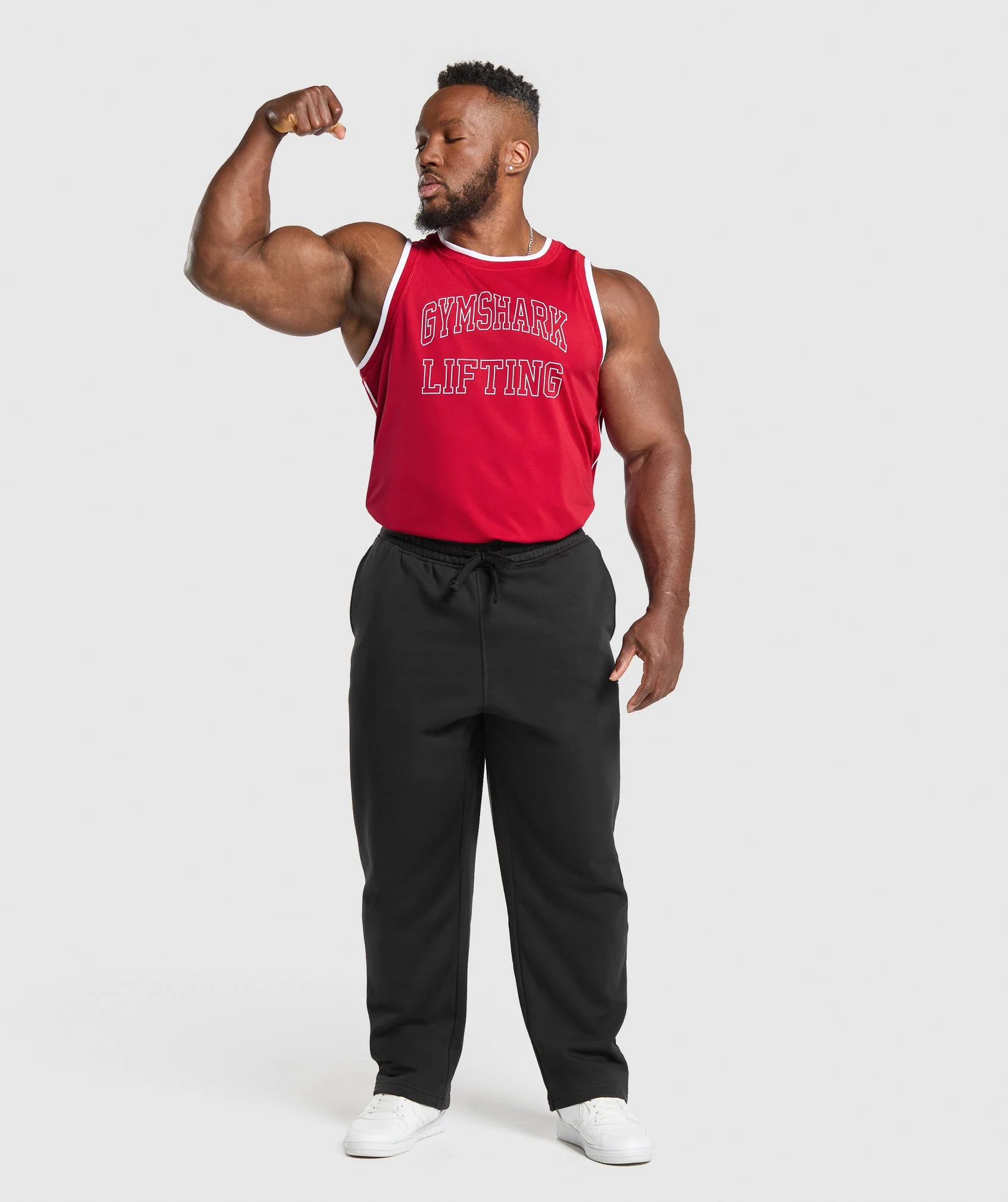 Gymshark Mesh Tank - Conditioning Red - Image 4
