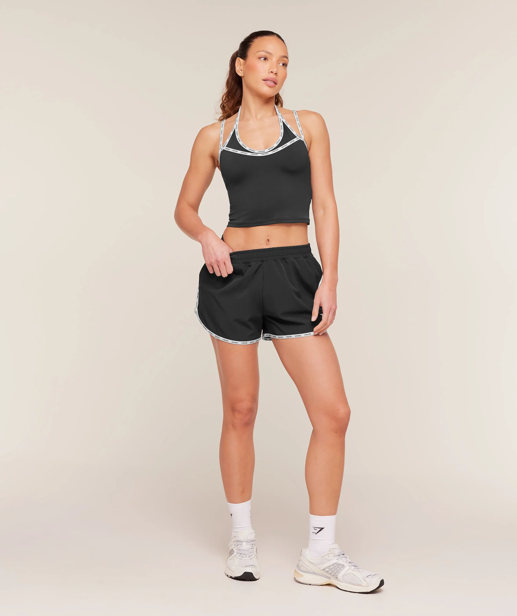 Gymshark Micro Logo Tank - Black - Image 4