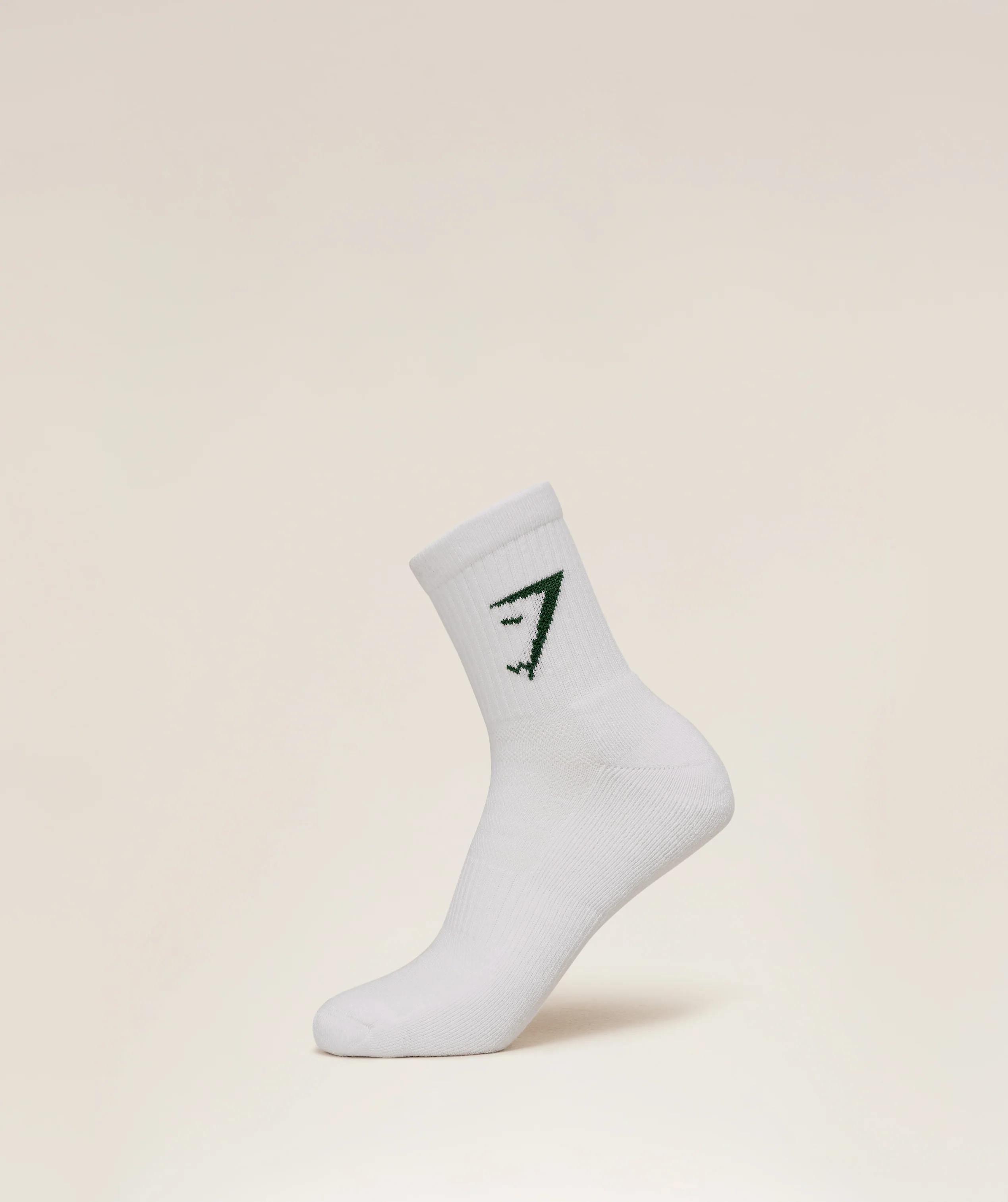 Gymshark Midi 3pk Socks - Lift Green/Worn Blue/Sorbet Yellow - Image 3