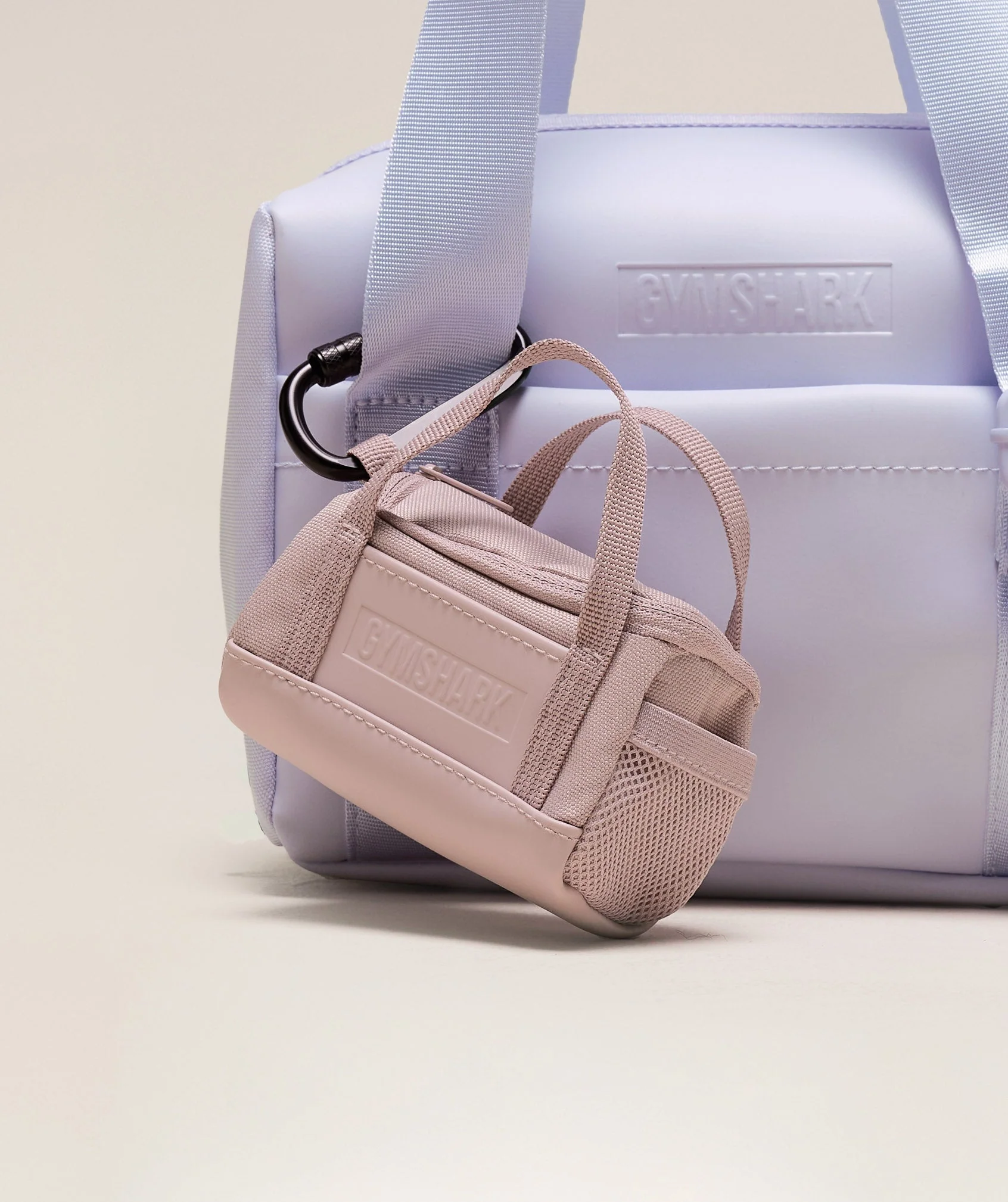 Gymshark Mini Everyday Holdall Keychain - Muted Pink