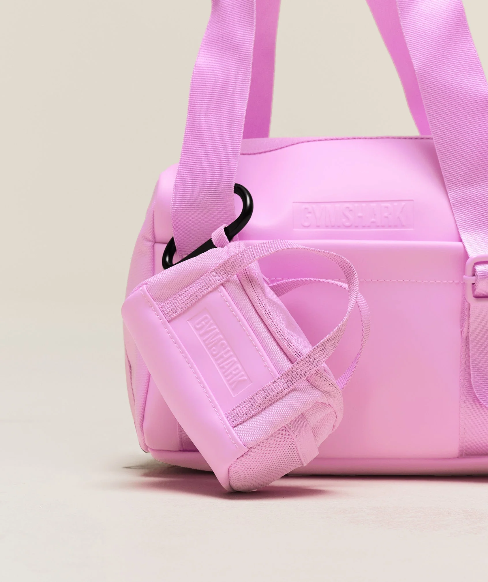 Gymshark Mini Everyday Holdall Keychain - Sour Pink - Image 2