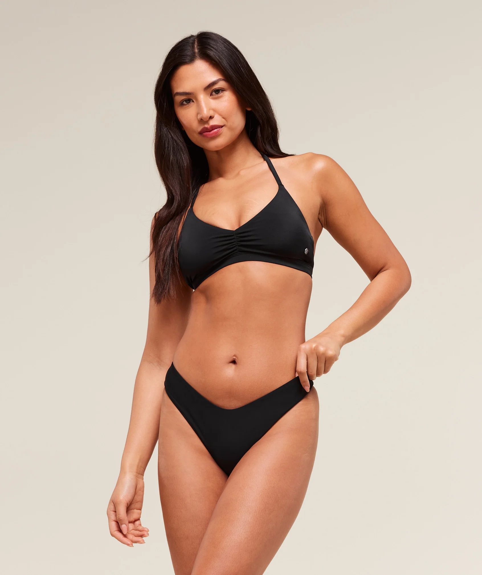Gymshark Minimal Bikini Top - Black - Image 4