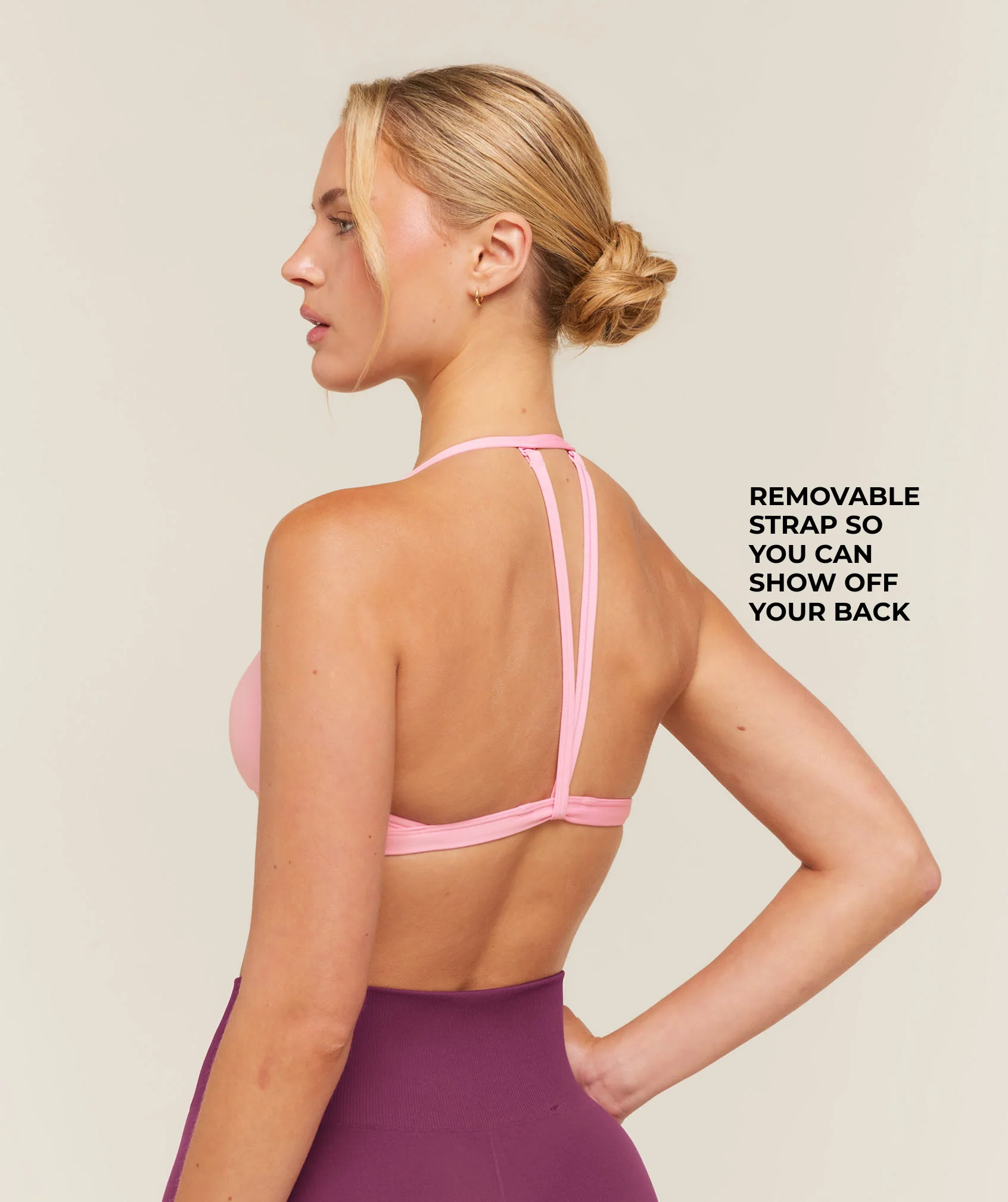 Gymshark Minimal Sports Bra 2.0 - Poise Pink - Image 3