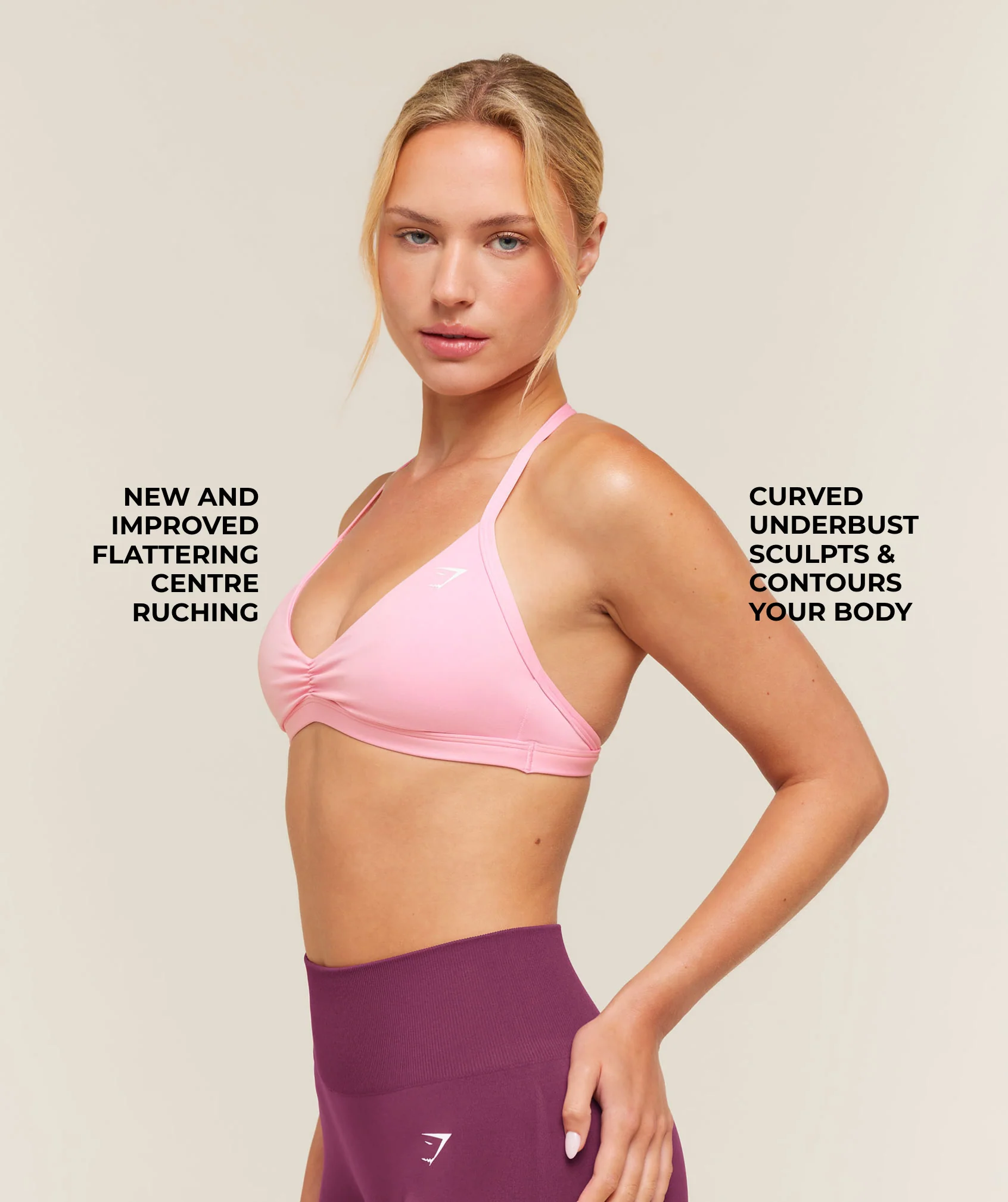 Gymshark Minimal Sports Bra 2.0 - Poise Pink - Image 4