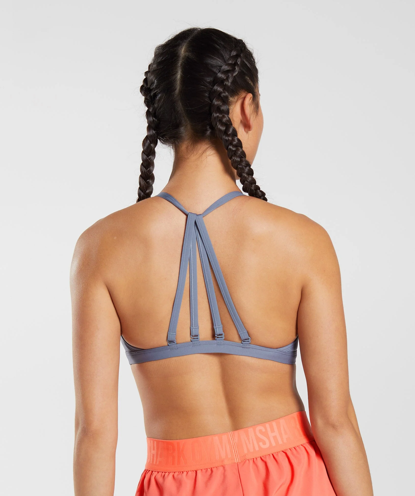 Gymshark Minimal Sports Bra - Evening Blue - Image 2