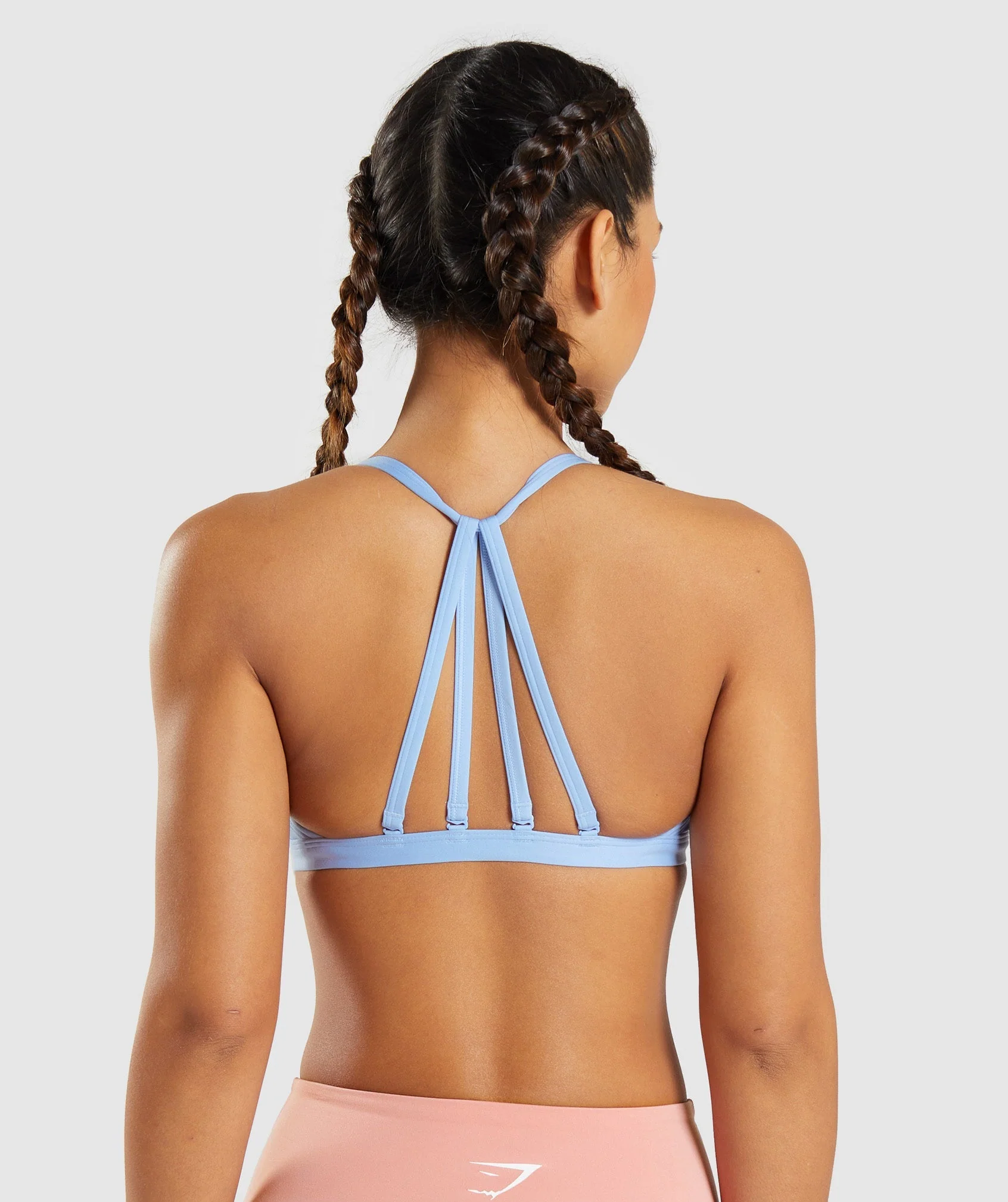 Gymshark Minimal Sports Bra - Moonstone Blue - Image 2