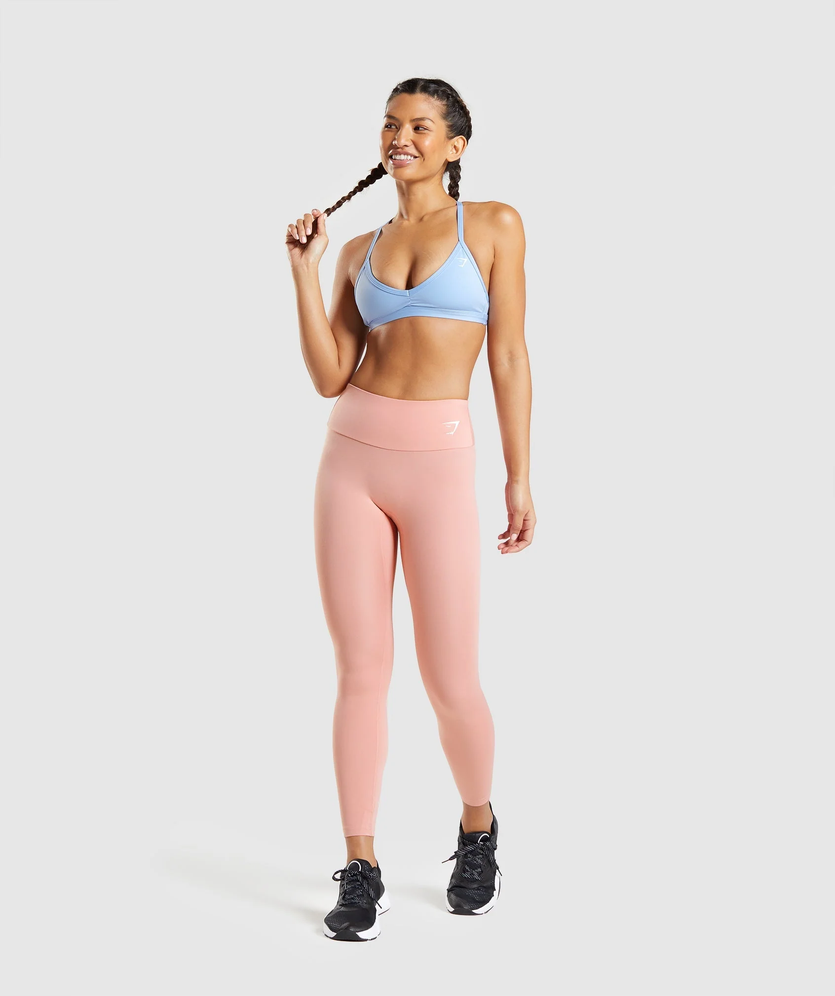 Gymshark Minimal Sports Bra - Moonstone Blue - Image 4