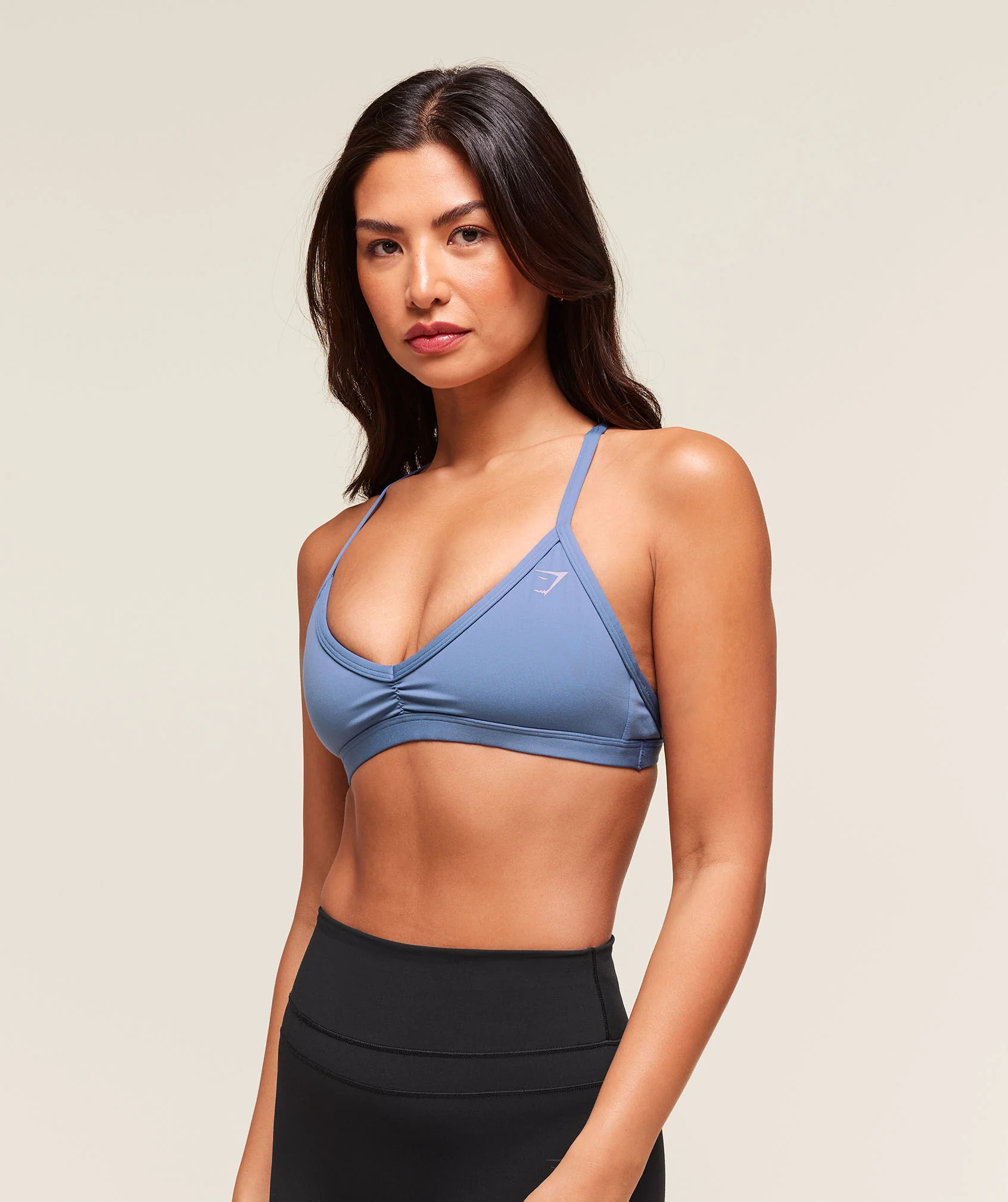 Gymshark Minimal Sports Bra - Worn Blue - Image 3