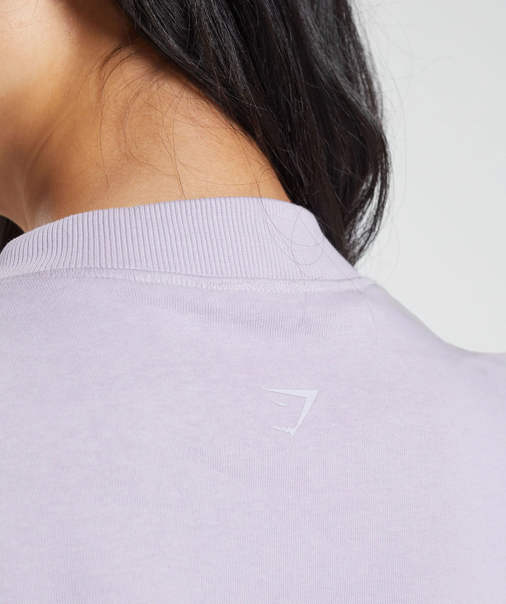 Gymshark Monogram Oversized Long Sleeve Top - Moon Purple - Image 5