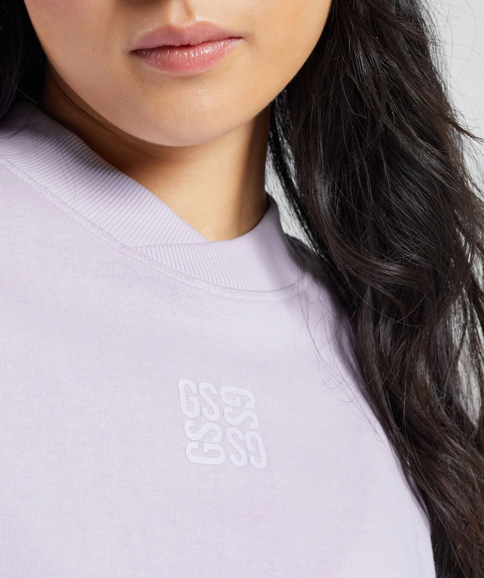 Gymshark Monogram Oversized Long Sleeve Top - Moon Purple - Image 6