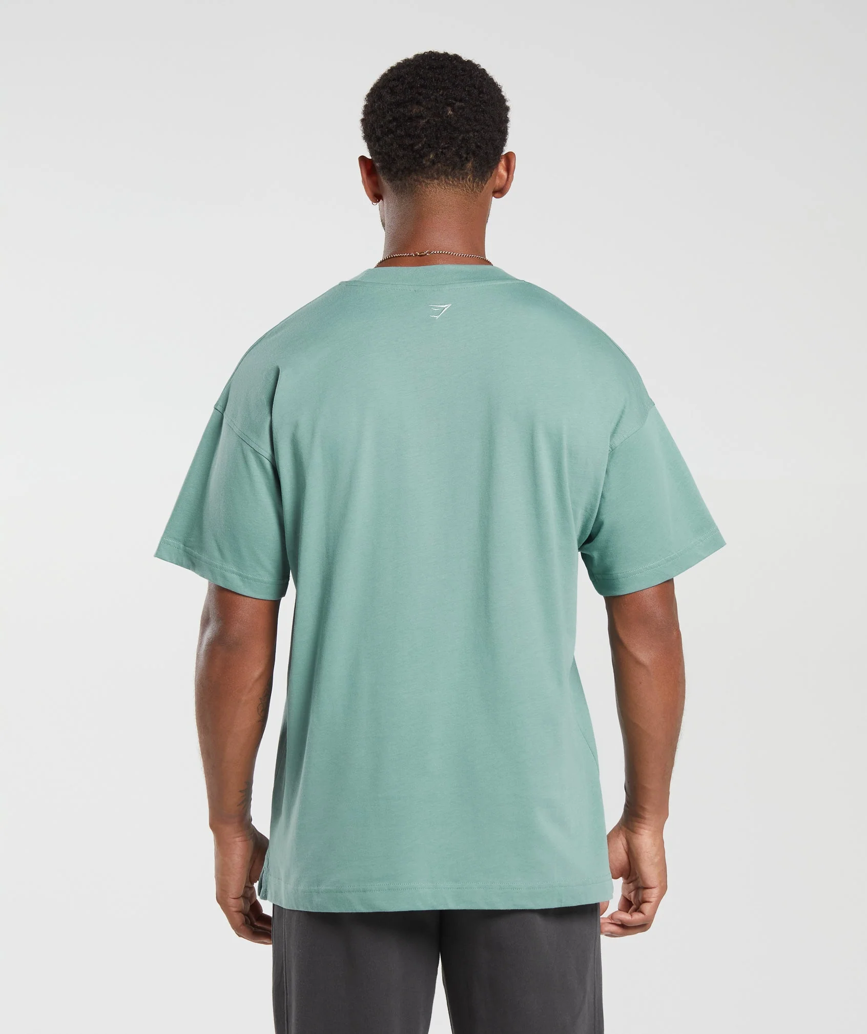 Gymshark Monogram T-Shirt - Ink Teal - Image 2