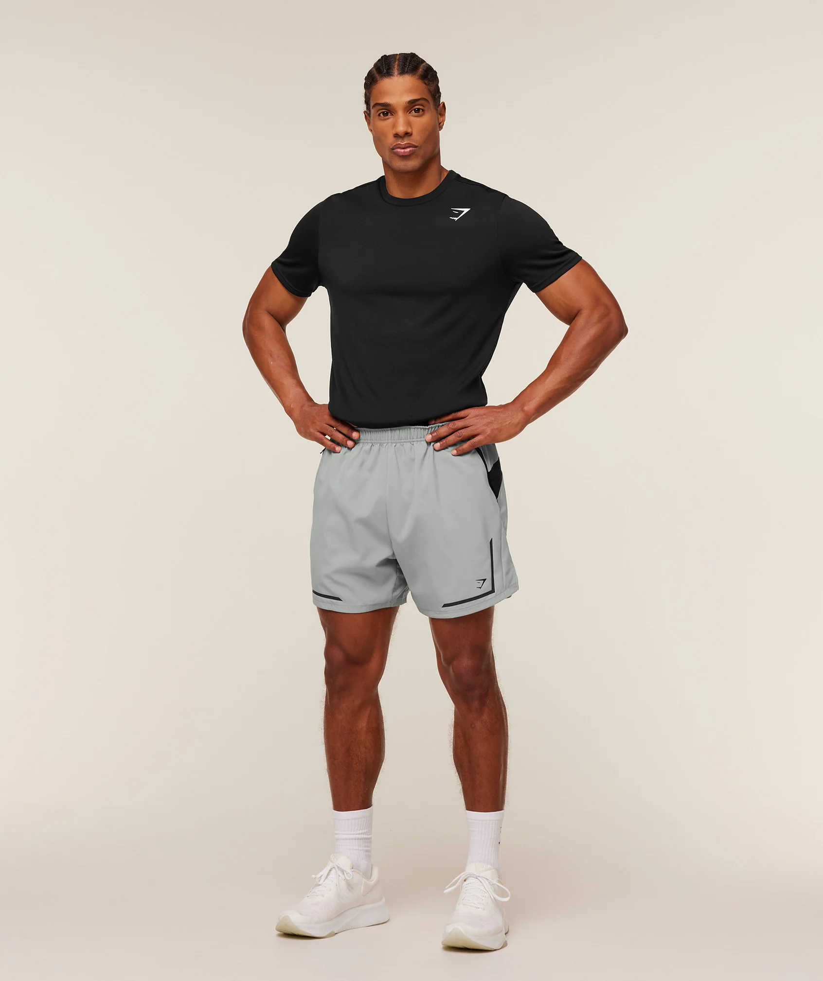 Gymshark Movement Sport 5" Shorts - Smokey Grey - Image 7