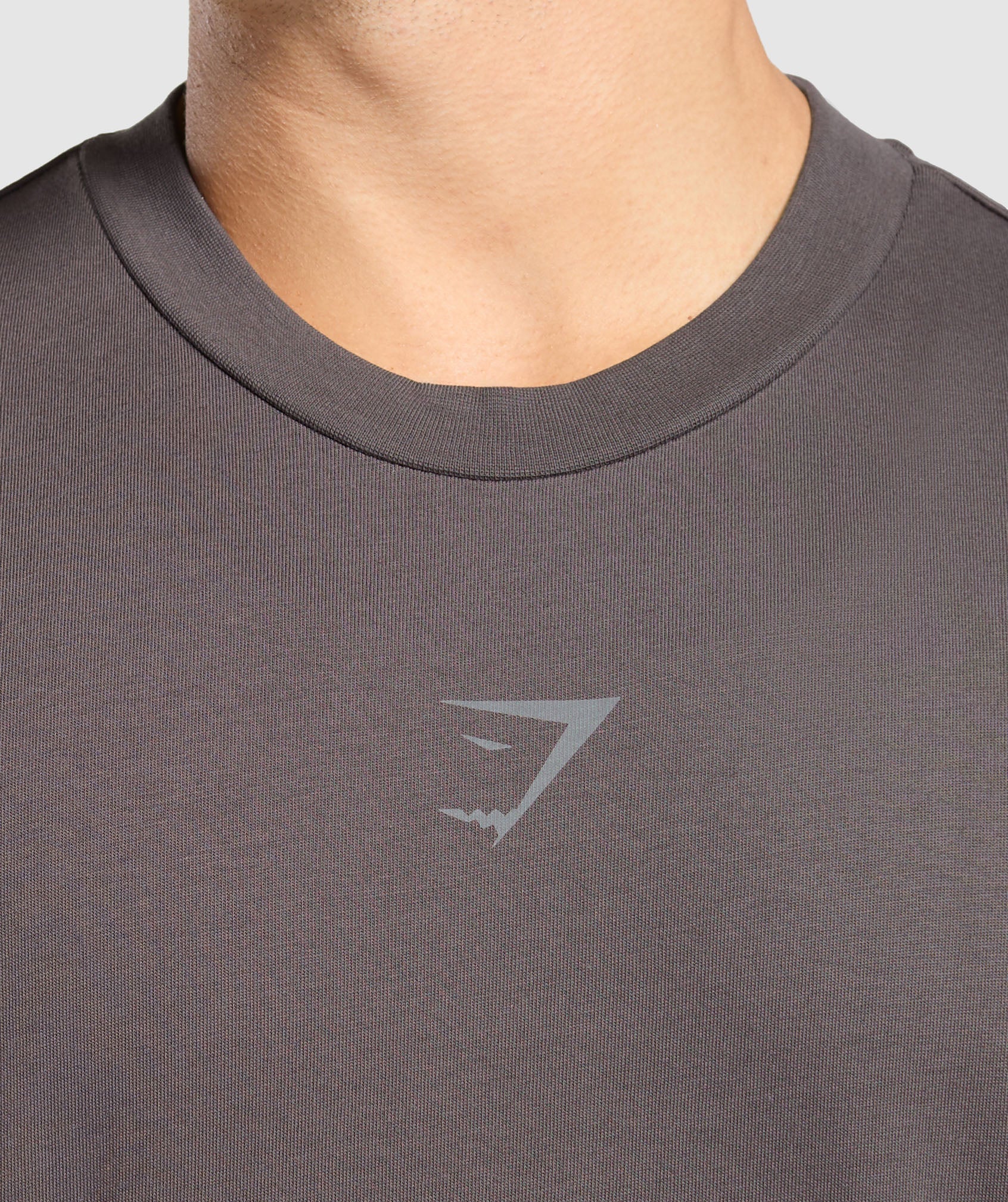Gymshark Movin' Metal Graphic T-Shirt - Greyed Purple - Image 5