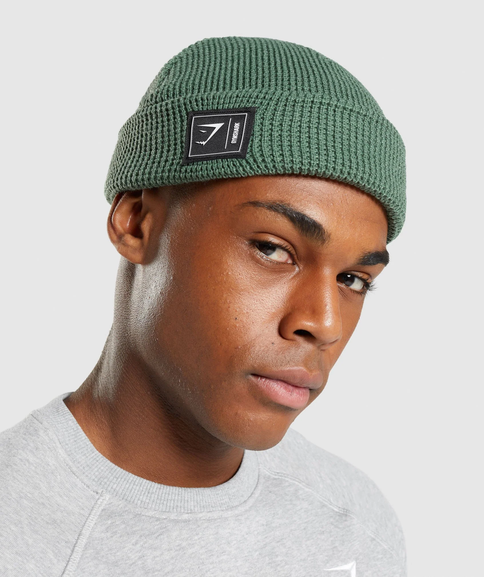 Gymshark New Era Fishermans Beanie - Green - Image 4
