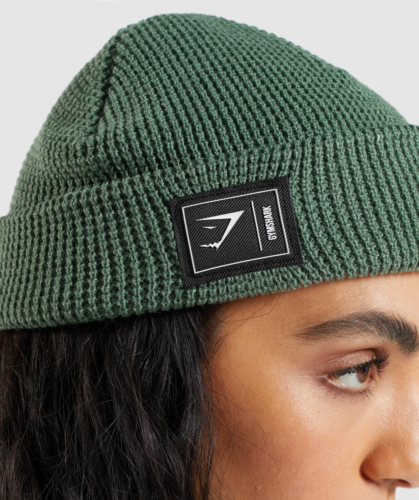 Gymshark New Era Fishermans Beanie - Green - Image 5