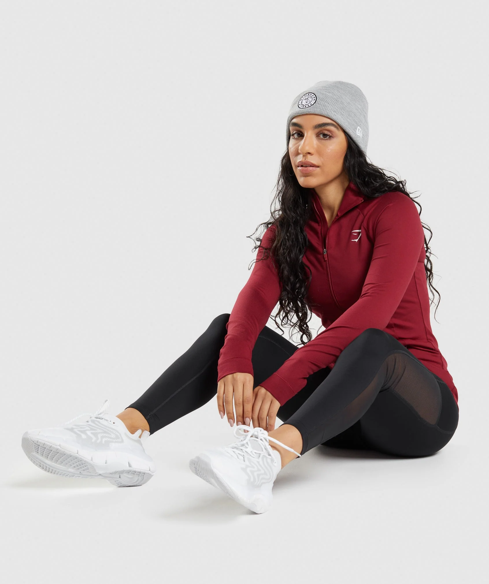 Gymshark New Era Legacy Cuff Knit - Grey - Image 5