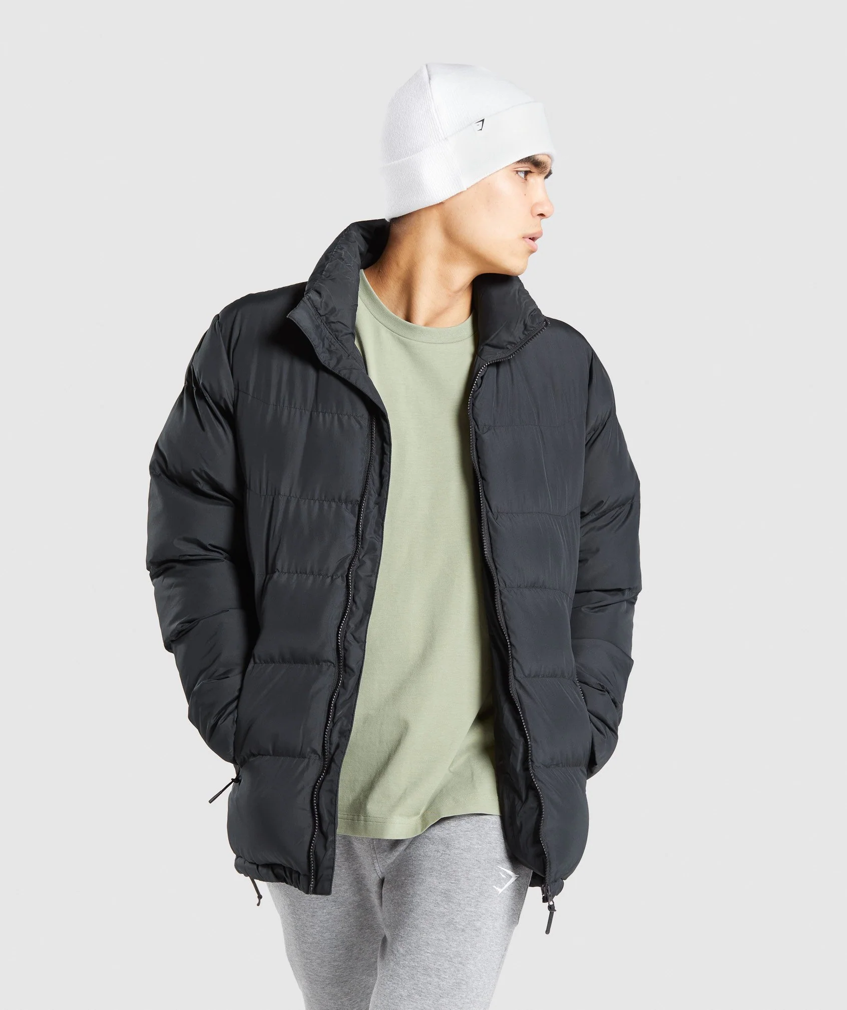 Gymshark New Era Sharkhead Cuff Knit - White - Image 5